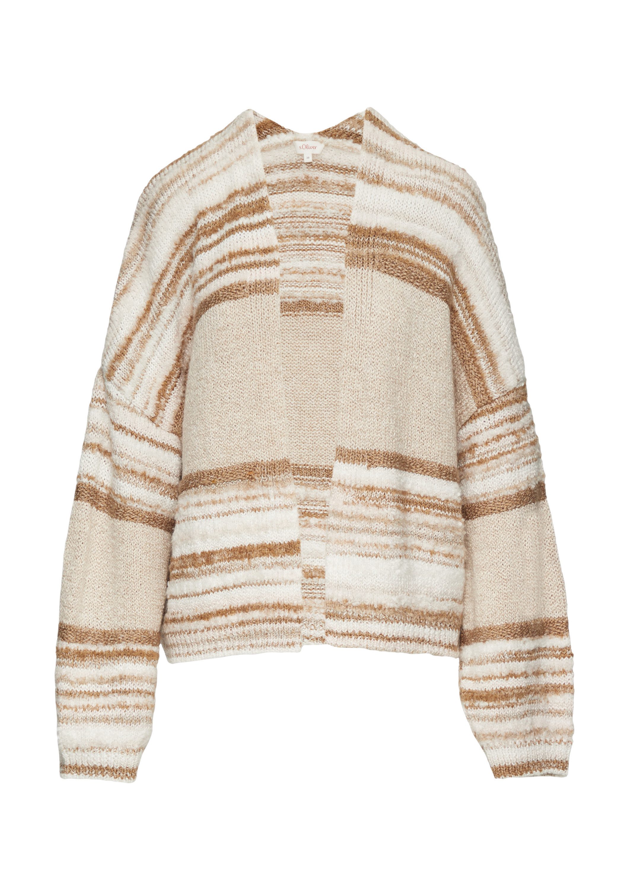 s.Oliver Cardigan Strickjacke Cardigan im Oversize-Schnitt