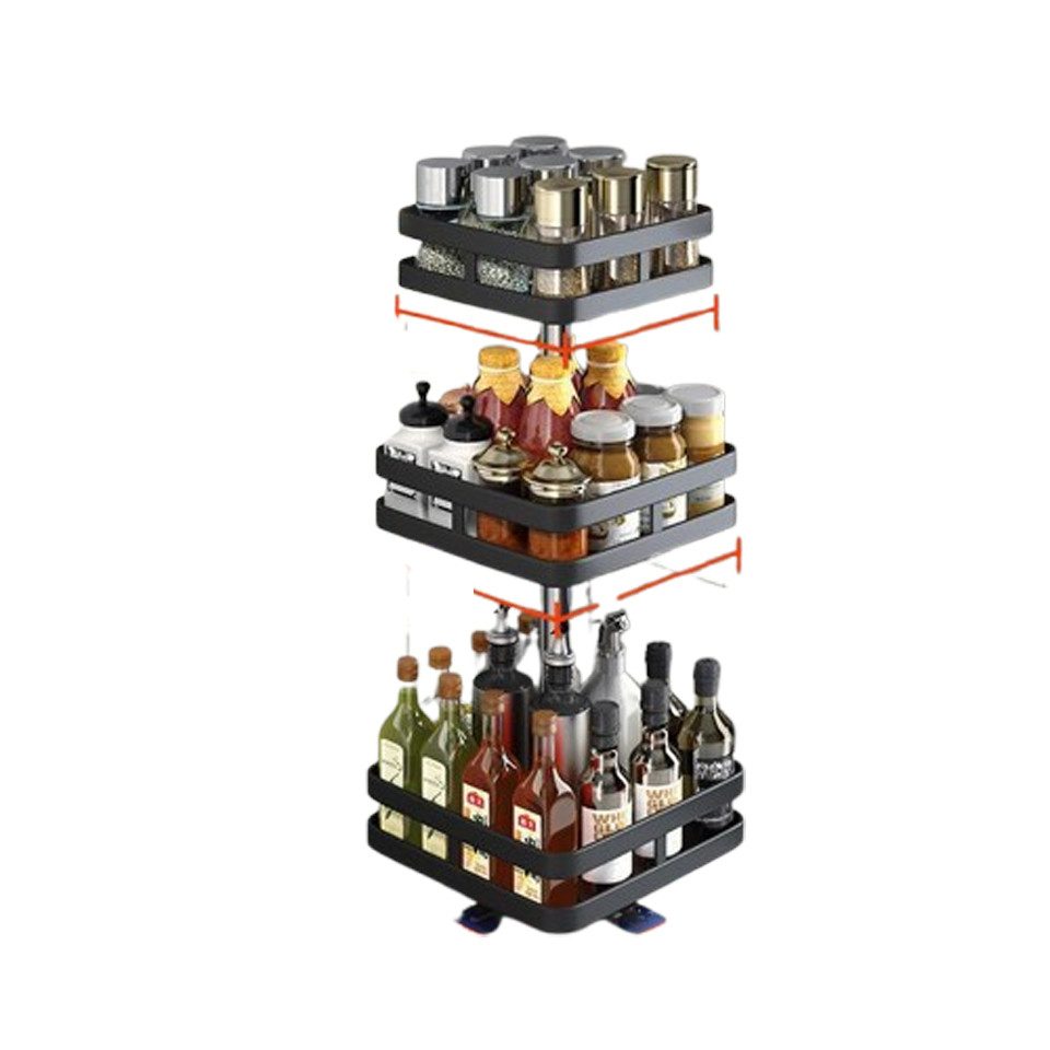 Coonoor Gewürzregal Kücheregal Ecke Stehgestell, 1/2/3 günstig online kaufen