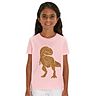 TShirt Farbe: Pink - Dino: Gold