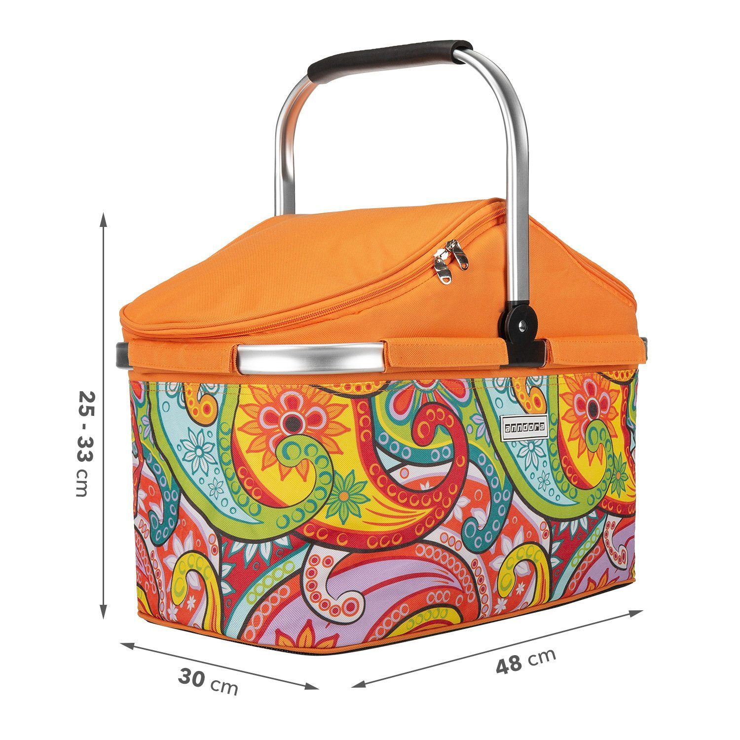 anndora Einkaufskorb thermo Shopper mit Kühlfunktion, 25 l, isolierter Deck günstig online kaufen