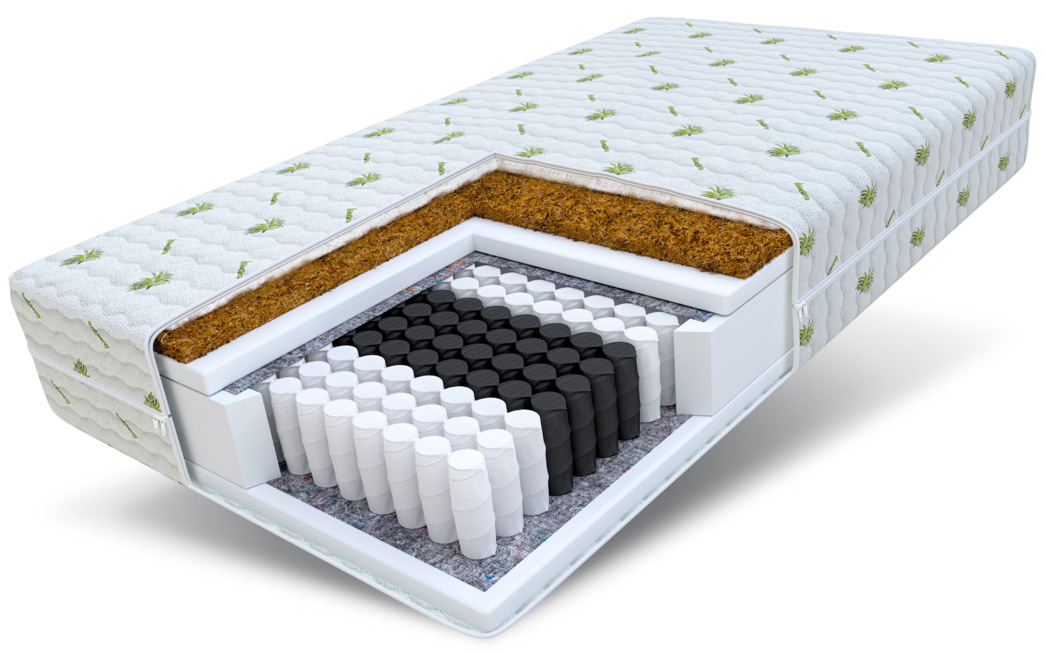 Taschenfederkernmatratze PALOMA Matratze 90x200, 140x200, 180x200 cm & weitere Größen, FDM, 22 cm hoch, (Allergiker geeignet), 7 Zonen