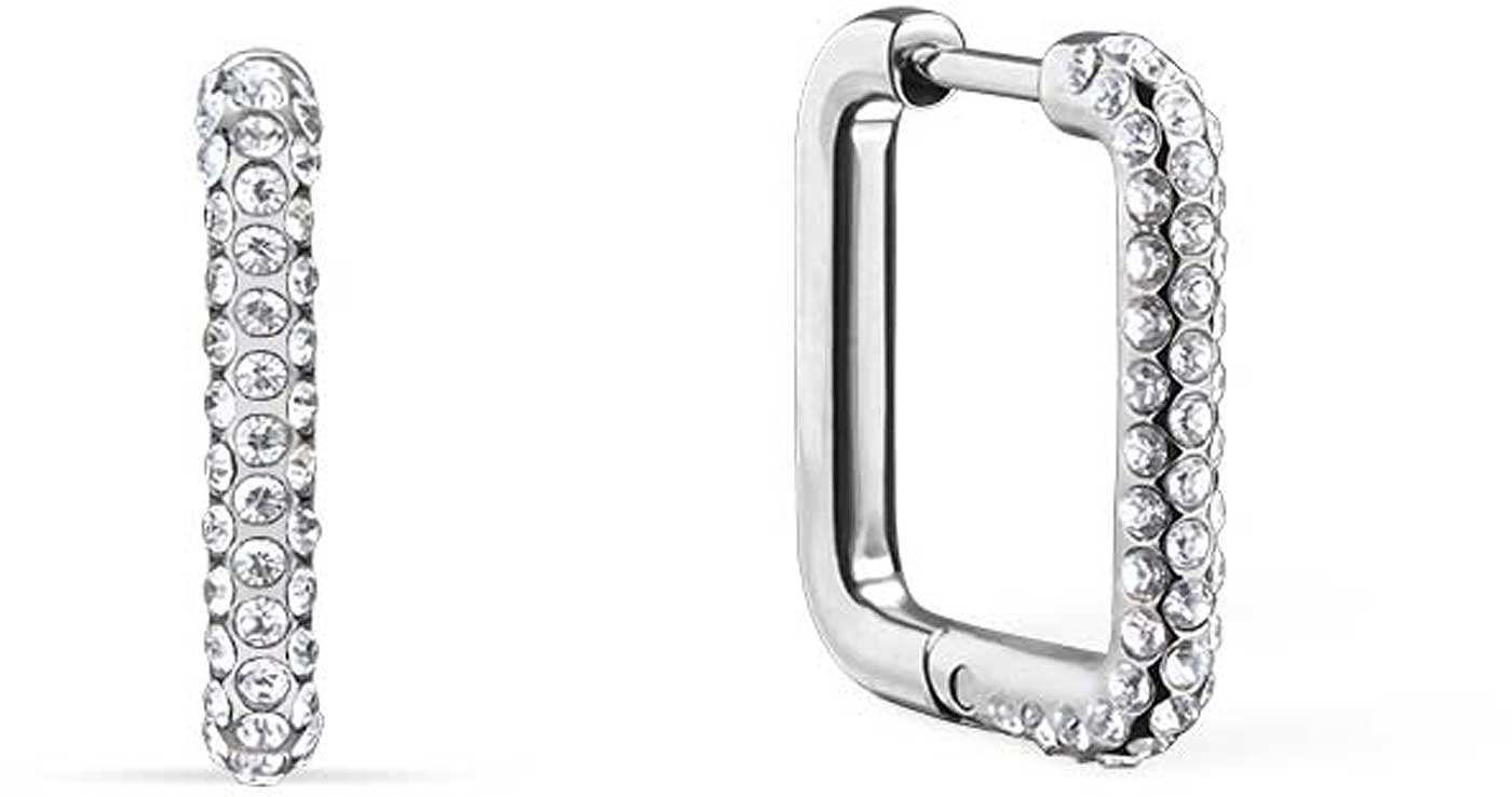 Bering Creolen-Set 734-17-05 silberfarbe...