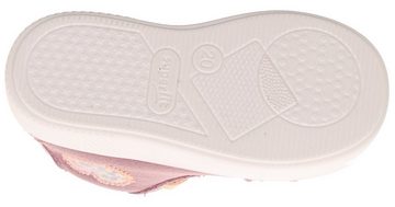 Superfit SUPIES WMS: mittel Sneaker mit coolem Herzchen-Patch, Freizeitschuh, Halbschuh, Schnürschuh