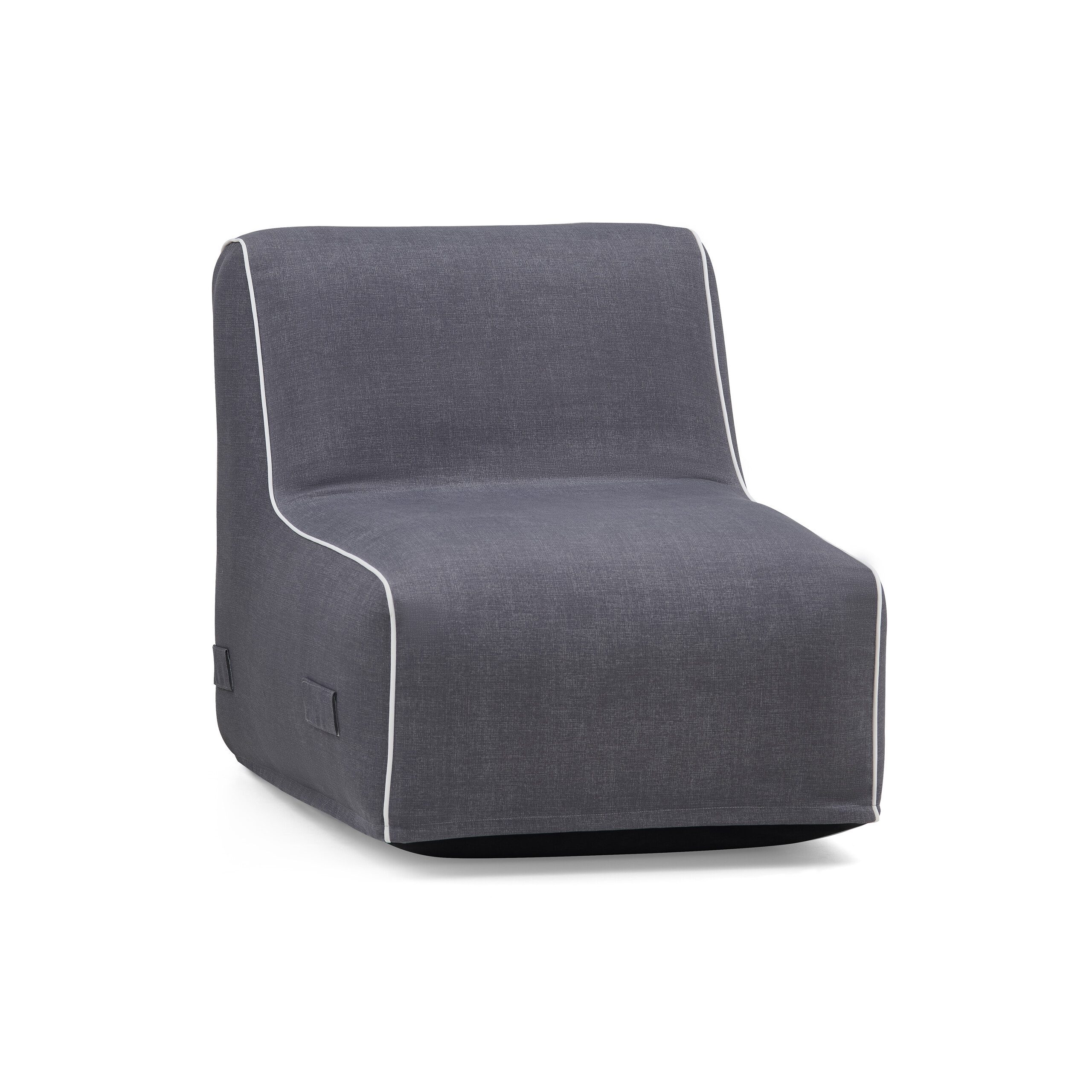 hjh LIVING Sitzsack Luftsofa Sitzolo Air Stoff, Luftsofa Outdoor Sitzsack inkl. Fußpumpe, Wasser- & UV-beständig