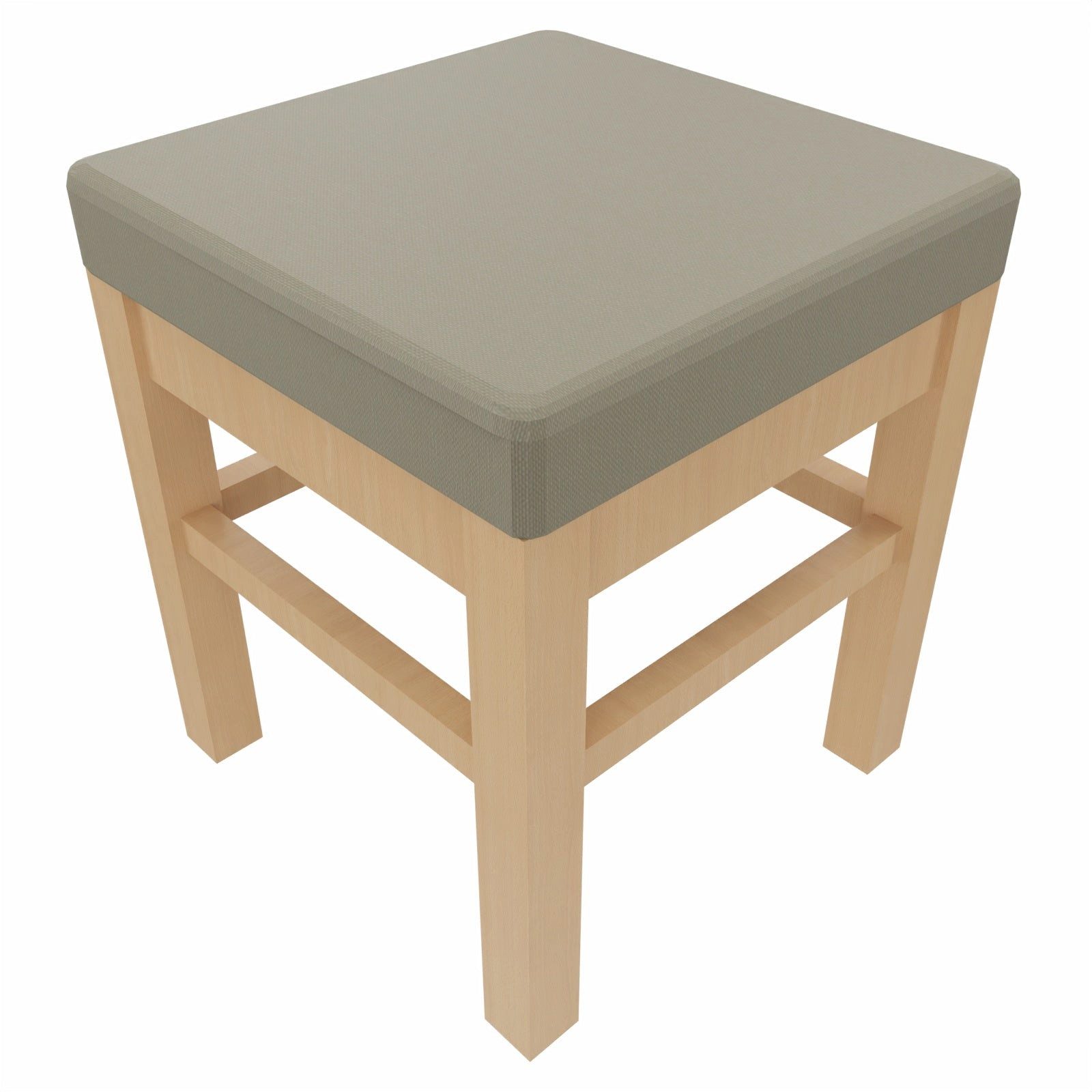 einrichtungsdesign24 Sitzhocker Schwerlasthocker Alexander – Robust bis 250Kg – 47cm Sitzhöhe, bis 250kg belastbar