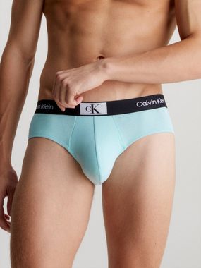 Calvin Klein Underwear Slip HIP BRIEF 3PK (Packung, 3-St., 3er-Pack) mit Logo-Elastikbund