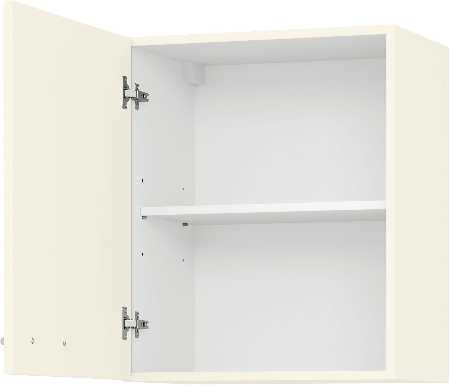 KOCHSTATION Hängeschrank "KS-Scafa", wahlweise Türschlag rechts oder links in meheren Breiten, Höhe 60 cm, wahlweise Türschlag rechts oder links