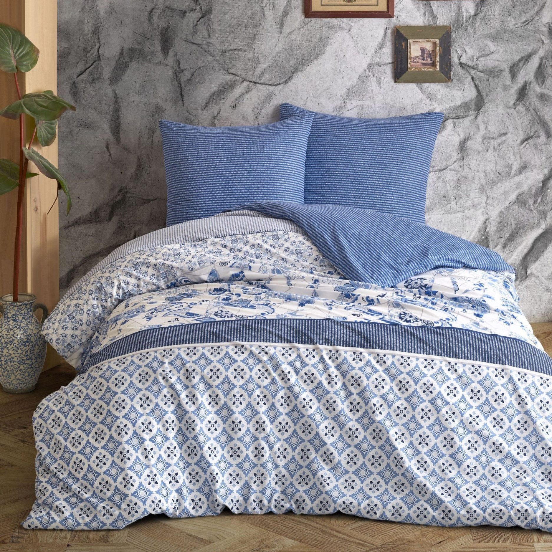 Buymax Bettwäsche Wendebettwäsche, Bettbezug-Set, 100% Baumwolle Renforce, günstig online kaufen