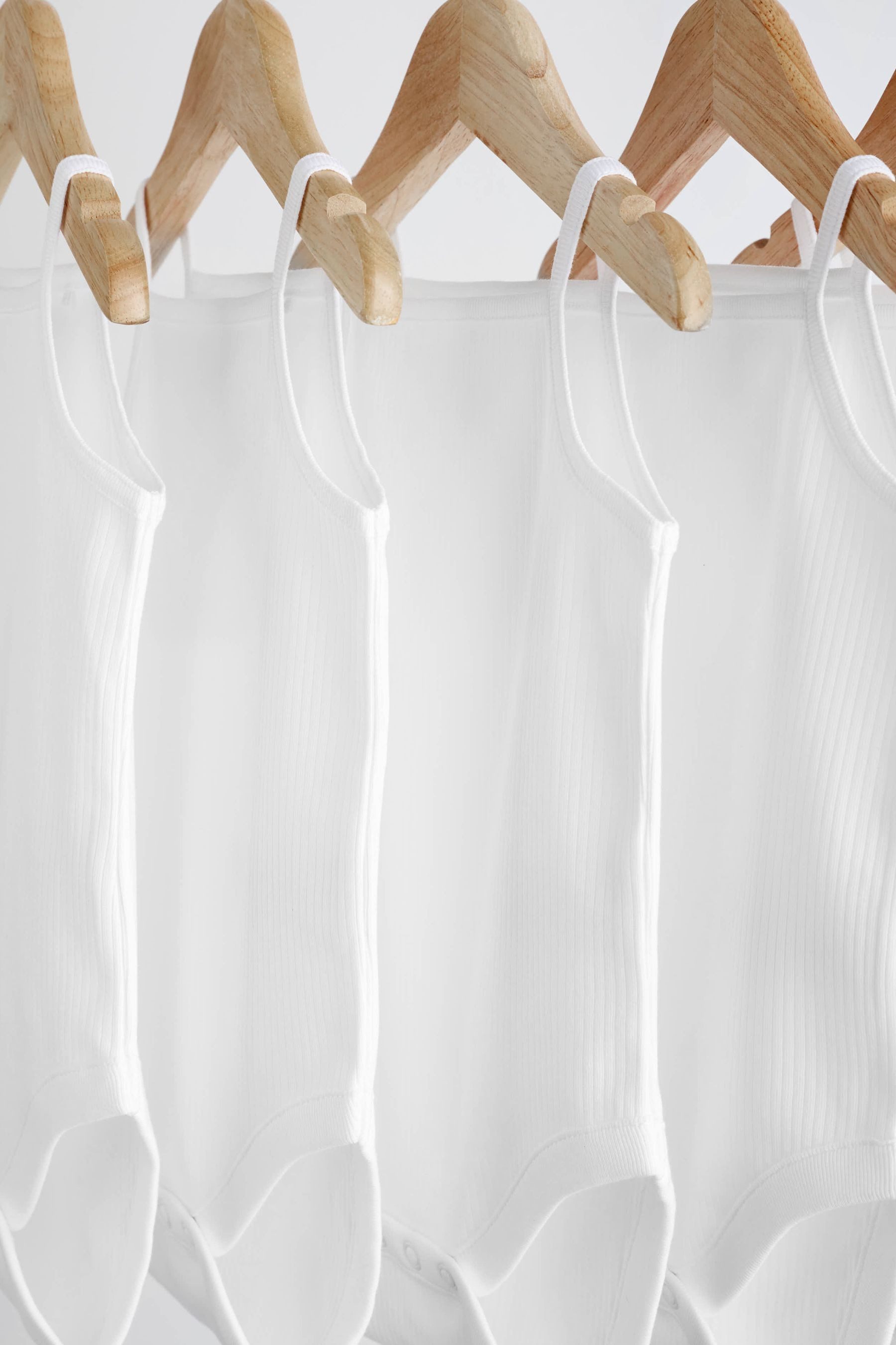 Next Body Babybodys mit dünnen Trägern im 5er-Pack (5-tlg)