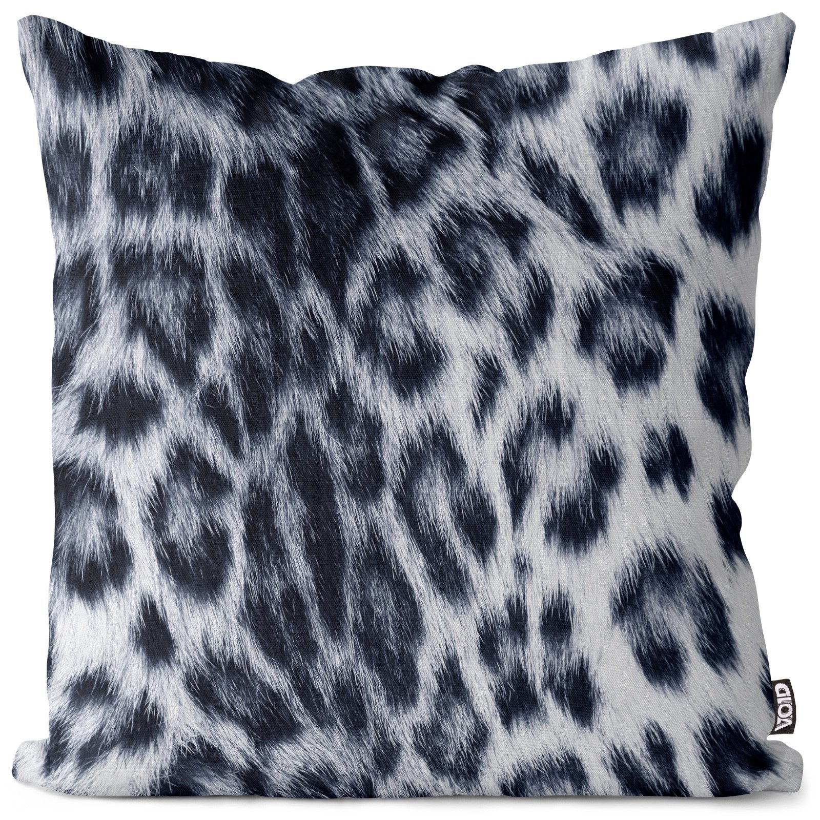 VOID Kissenbezug, Schneeleopard Outdoor Indoor katze tier Leopard leo Fell