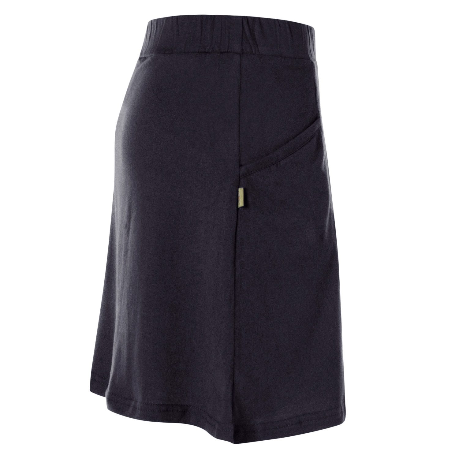 Vishes Minirock Kurzer Damen Basic-Rock Mini-Rock Baumwoll-Rock Einfarbig Schlicht Elfen, Hippie, Ethno Style