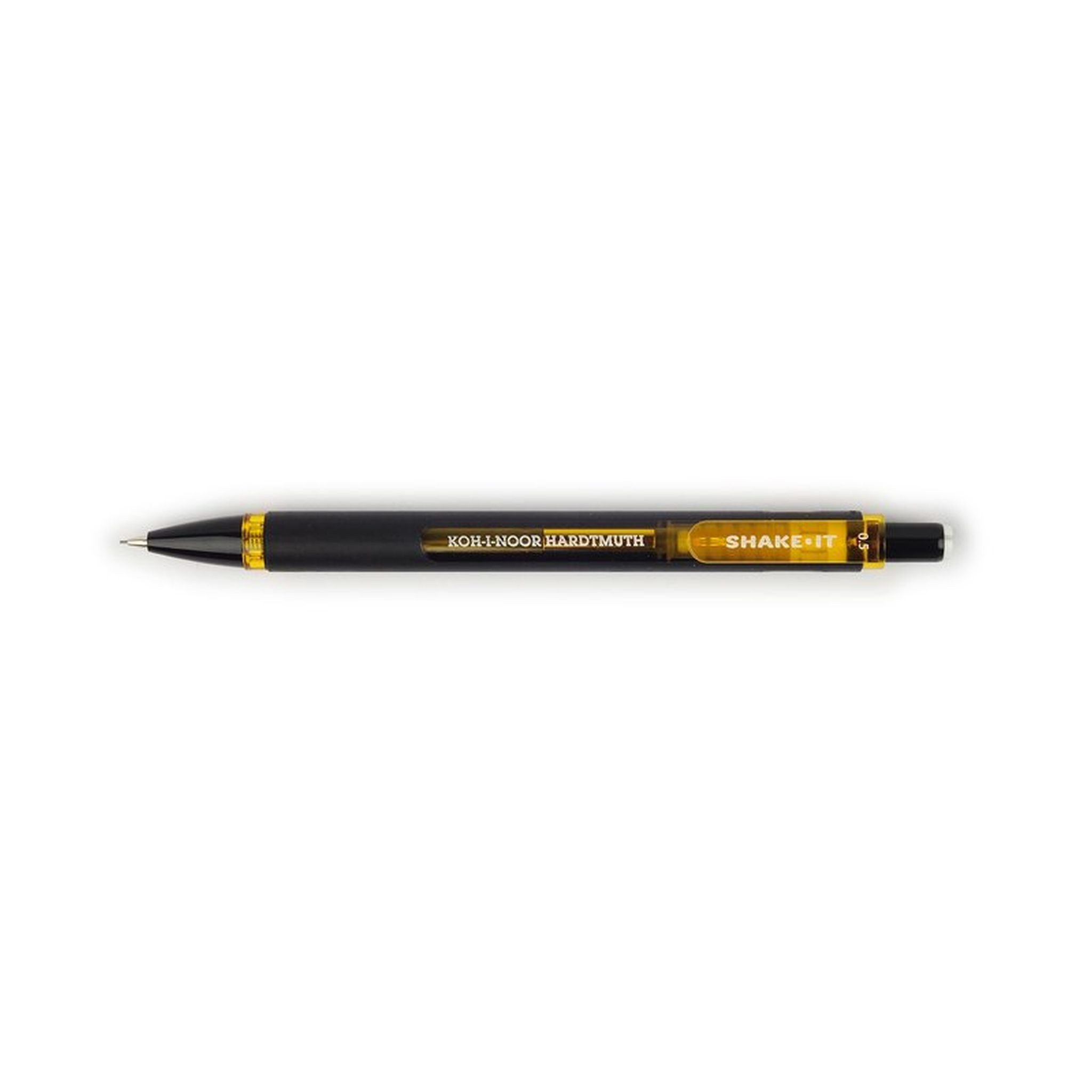 KOH-I-NOOR Druckbleistift KOH Druckbleistift SHAKE IT gelb 0,5 mm schwarz