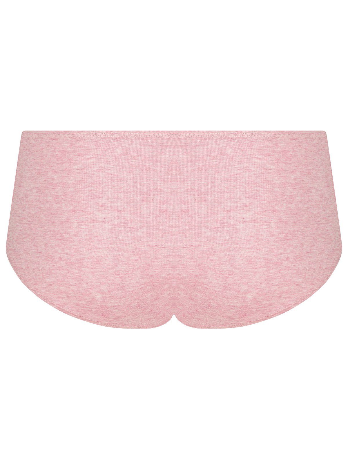 COMAZO Panty rosa-melange Panty Vegan Baumwoll Damen (Stück, 1-St)