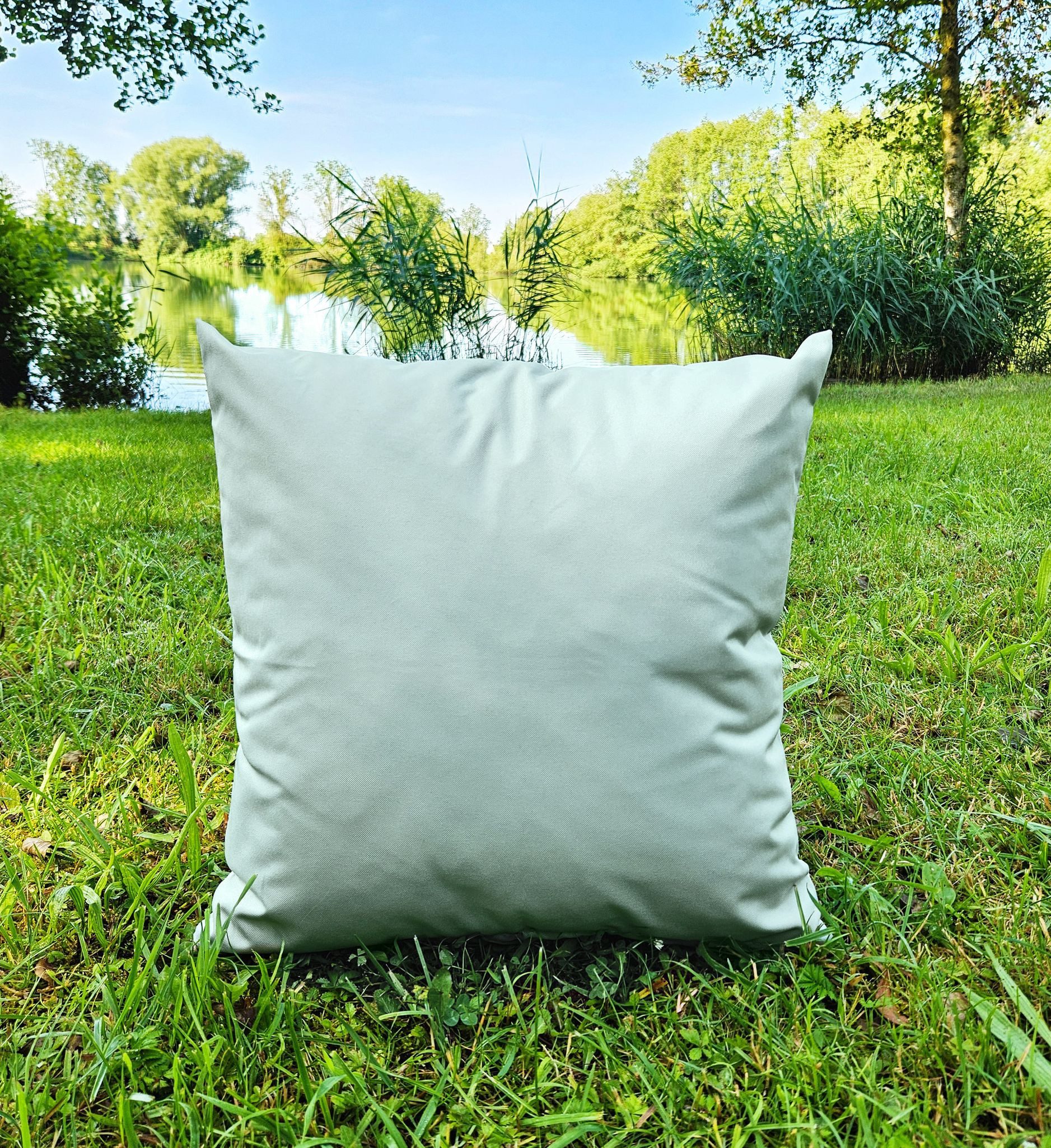 JACK Kissenbezüge 2er Set 50x50cm Outdoor Wasserfest, (2 Stück), 2x Kissenhülle, strapazierfähig, wasserabweisend, Innen & Außen