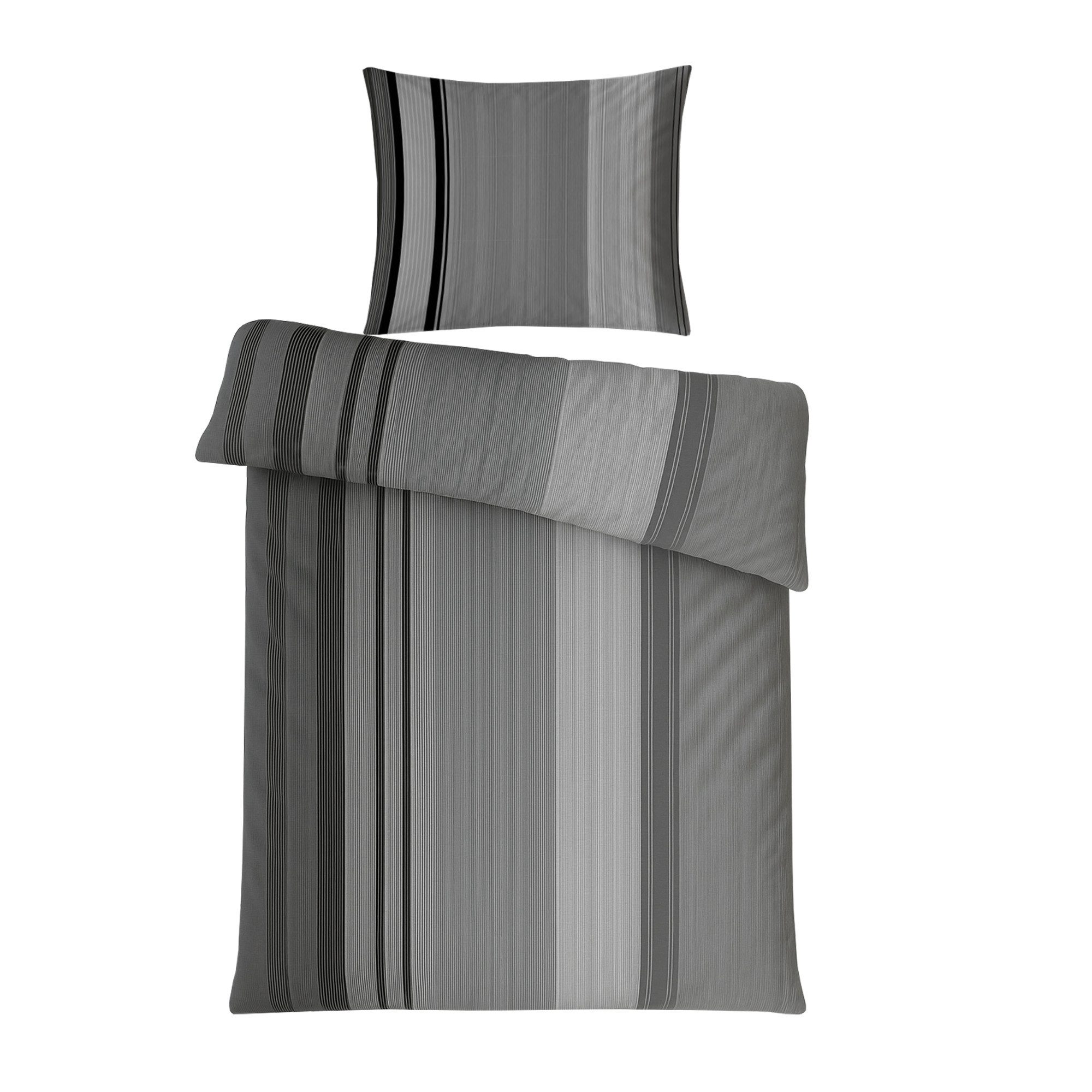 Bestlivings Bettwäsche Set - Kopfkissenbezug und Bettbezug mit Reißverschluss, Polyester, 2 teilig, Bettbezug 135x200cm Kissenbezug 80x80cm - Atmungsaktiv