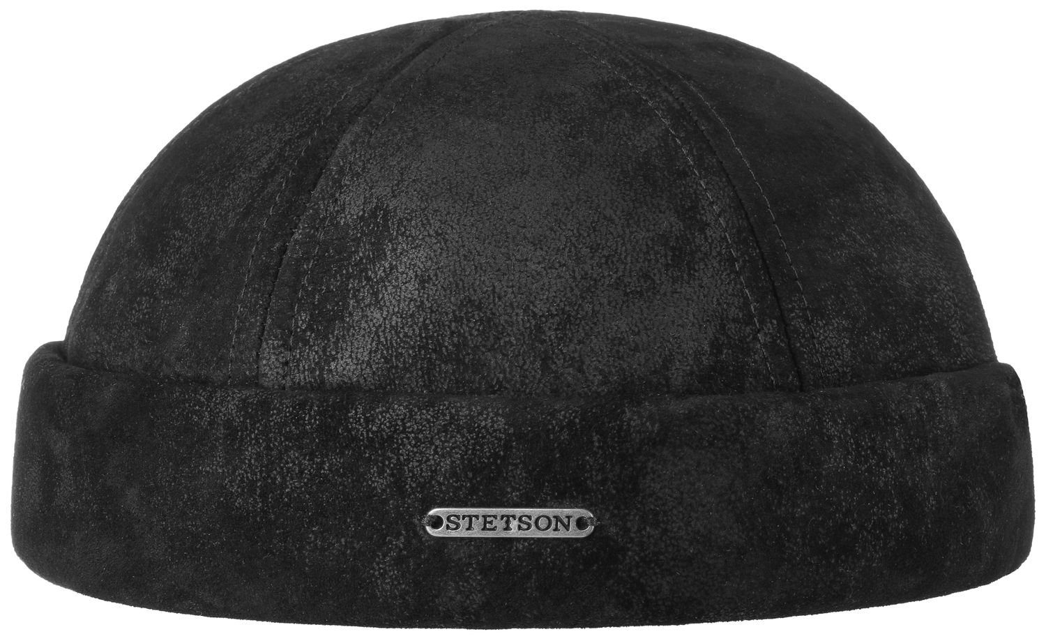 Stetson Schiebermütze Pigskin Docker Cap aus Leder günstig online kaufen
