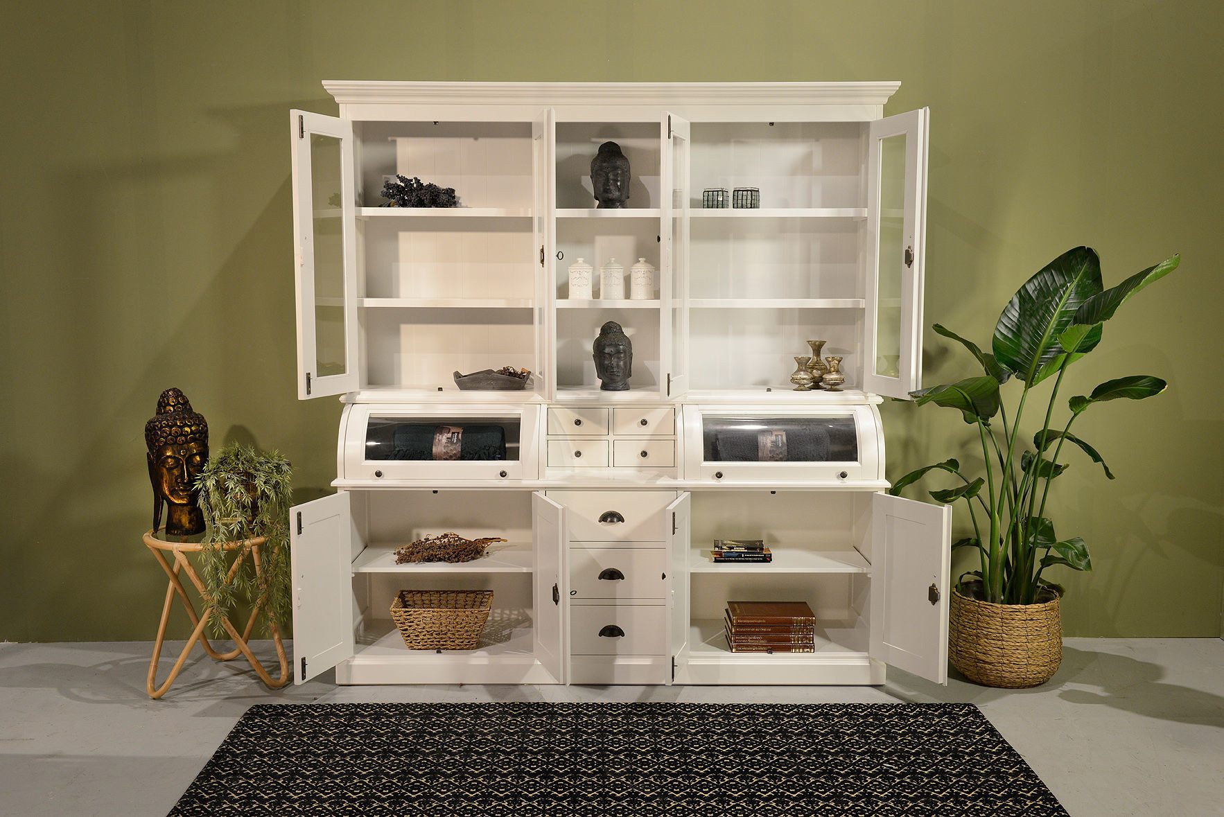 Wohnpalast Buffet Buffet Schrank weiß 200cm günstig online kaufen