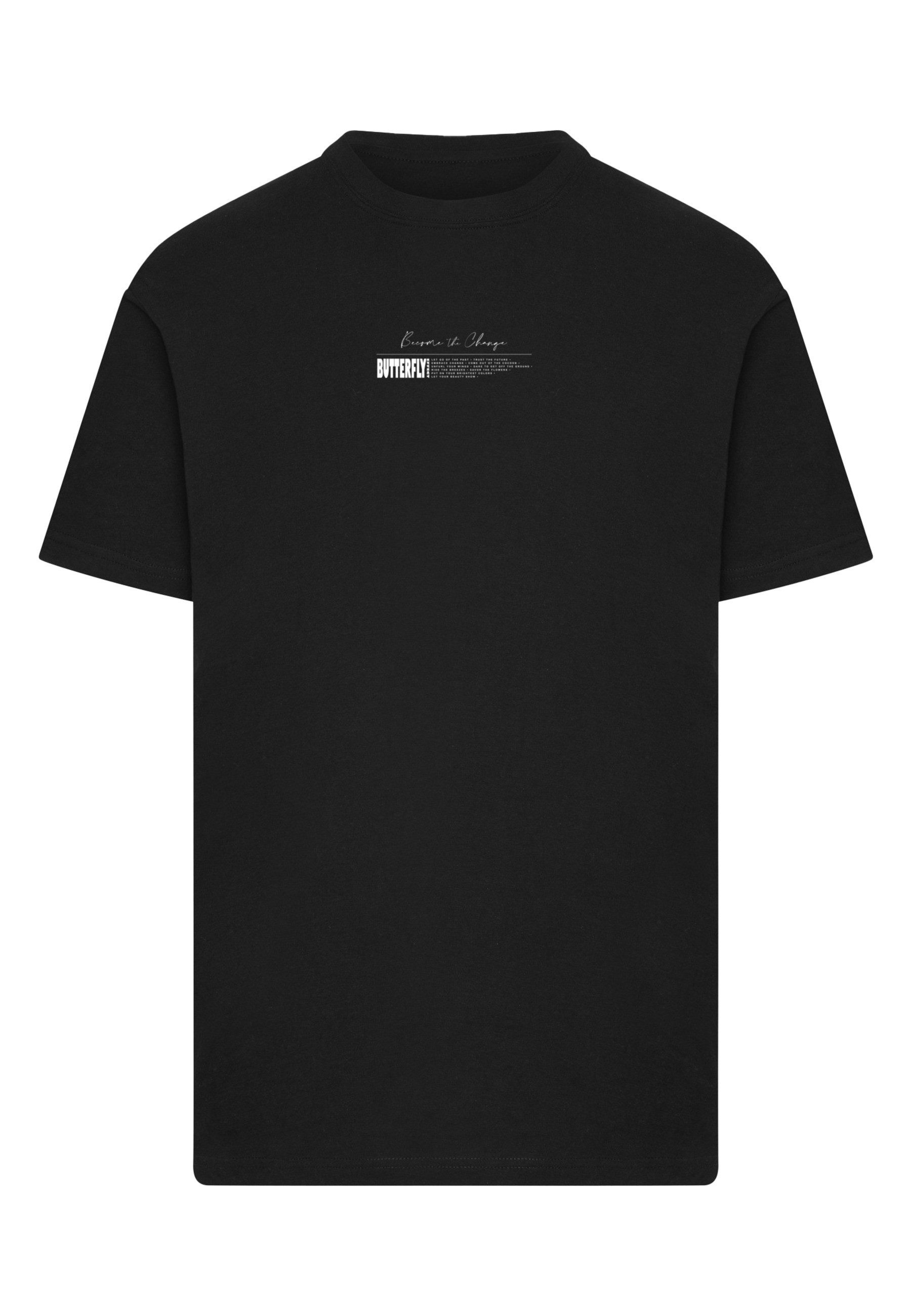 MisterTee T-Shirt MisterTee Herren Become the Change Butterfly 2.0 Tee (1-t günstig online kaufen