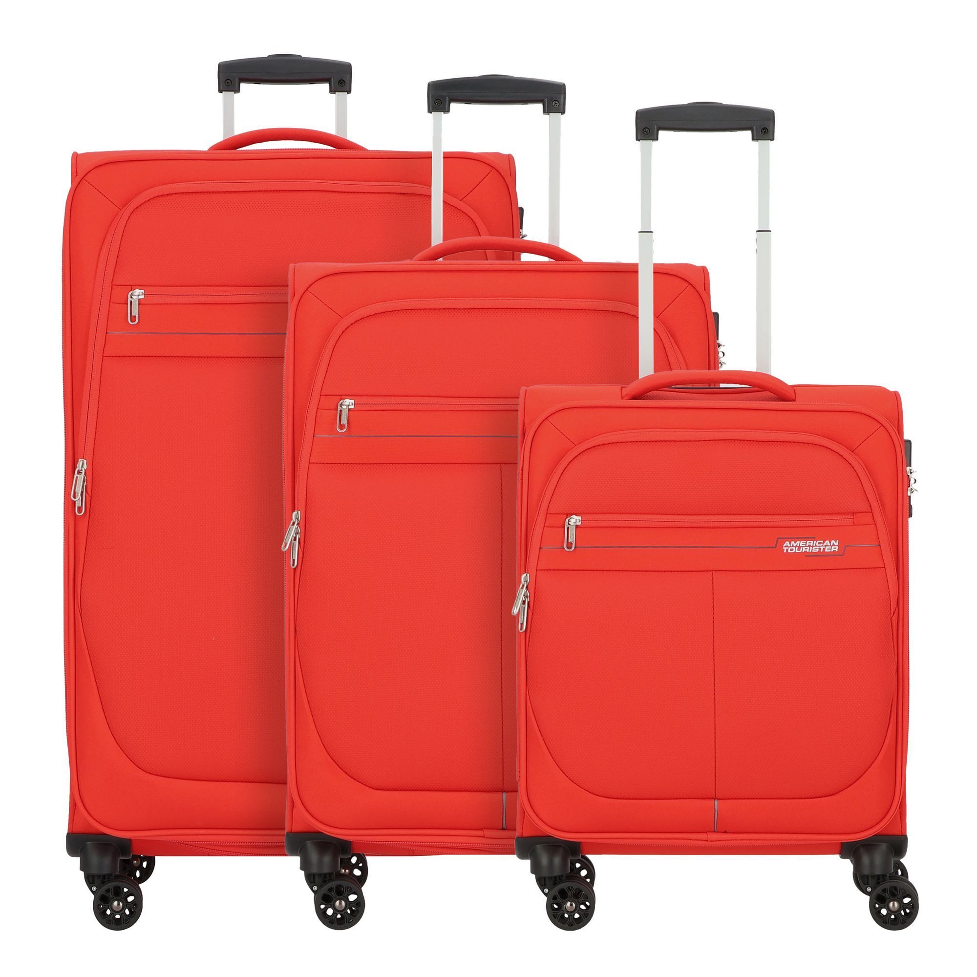 American Tourister® Trolleyset Deep Dive, 4 Rollen, (3-teilig, 3 tlg), Polyester