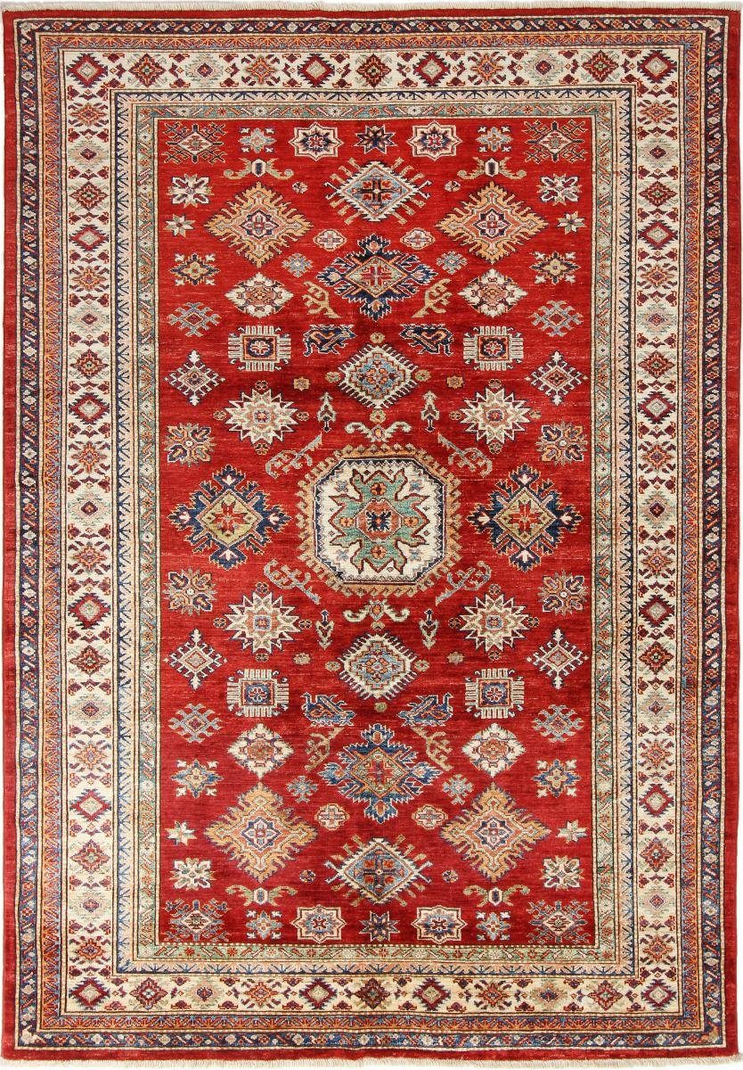 Orientteppich Super Kazak 167x236 Handgeknüpfter Orientteppich, Nain Trading, rechteckig, Höhe: 5 mm