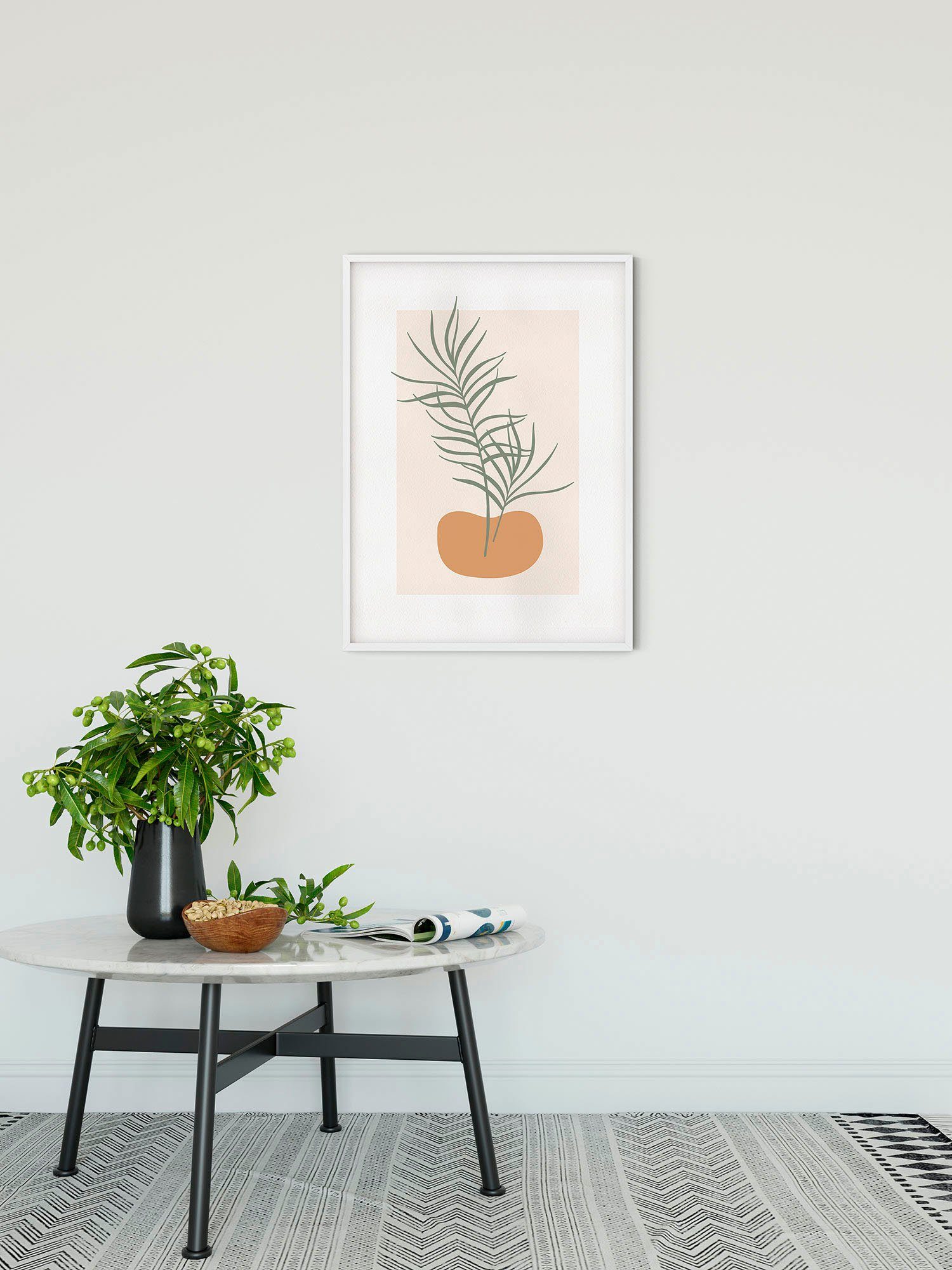 Komar Bild Tangerine Feeling, Natur (1 St), Wandbild zur Dekoration - ohne Rahmen