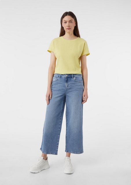 comma casual identity 7/8-Jeans Jeans-Culotte mit Waschung Waschung günstig online kaufen