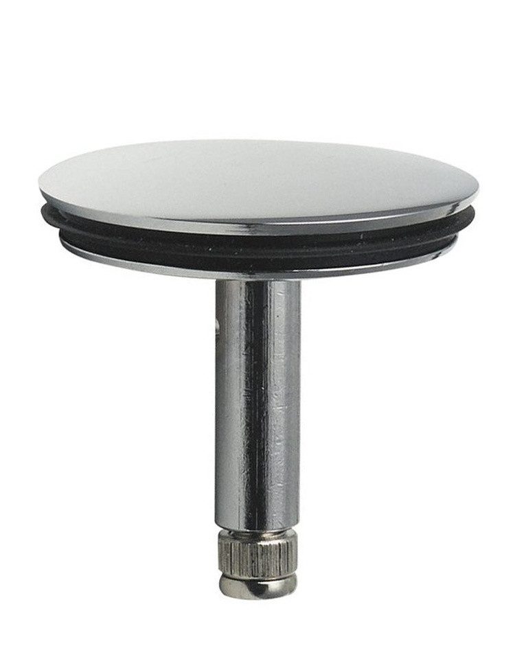 Silfra Sanitär-Installationsset Ablaufgarnitur Ersatzstopfen, Messing, 42mm, Chrom, Silfra-RI00551