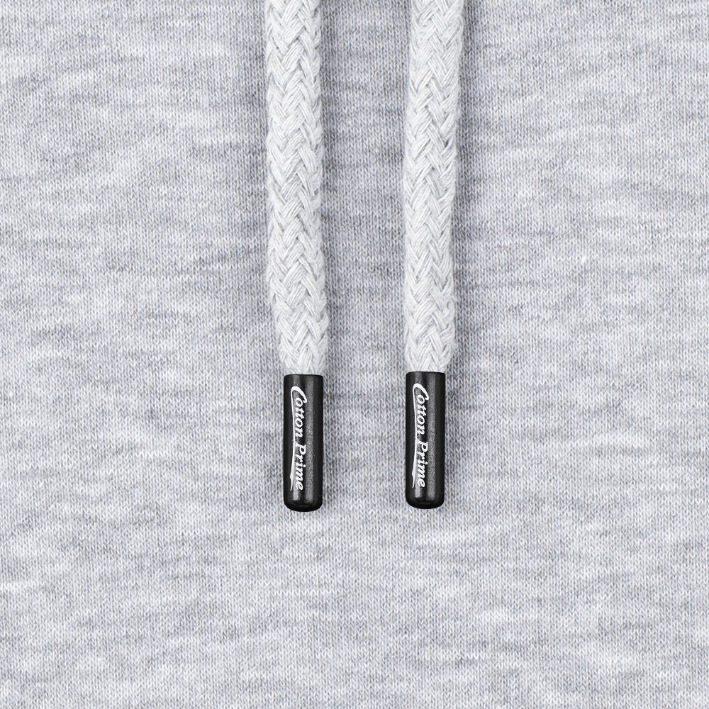 Cotton Prime® Hoodie Harzschlag mit weichem grau Innenfleece