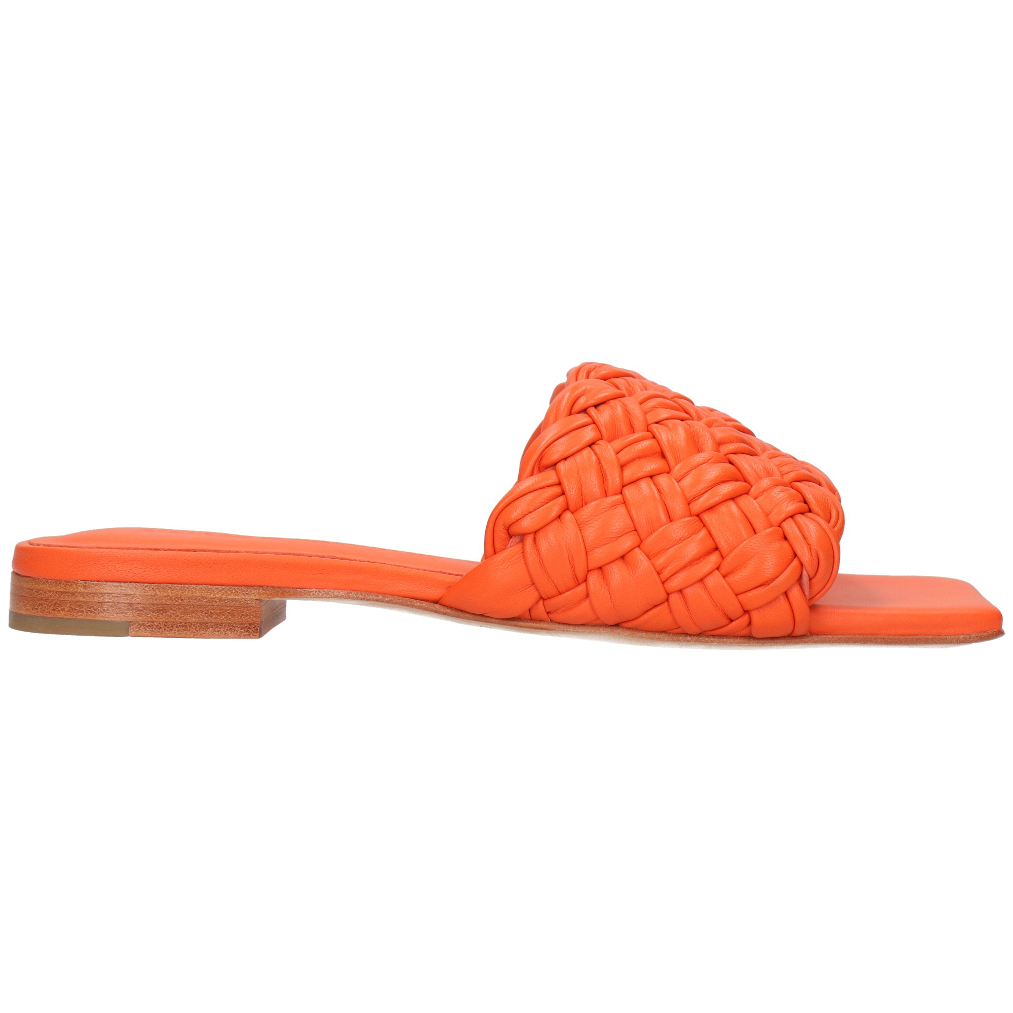 Melvin & Hamilton Eglantine 1 Leder-Geflochtene Schuhe für Damen Pantolette günstig online kaufen