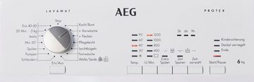 AEG Waschmaschine Toplader L5TBA30260, 6 kg, 1200 U/min