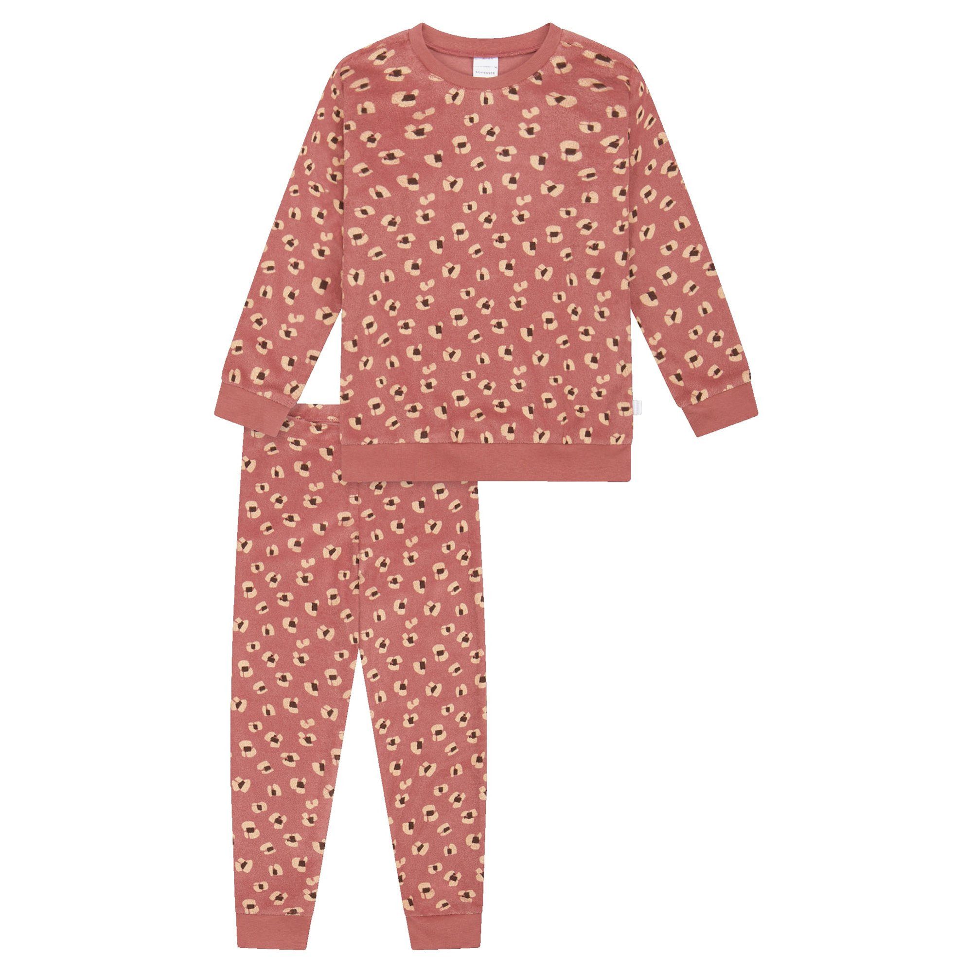 Schiesser Pyjama Mädchen Pyjama Baumwolle (2 tlg)