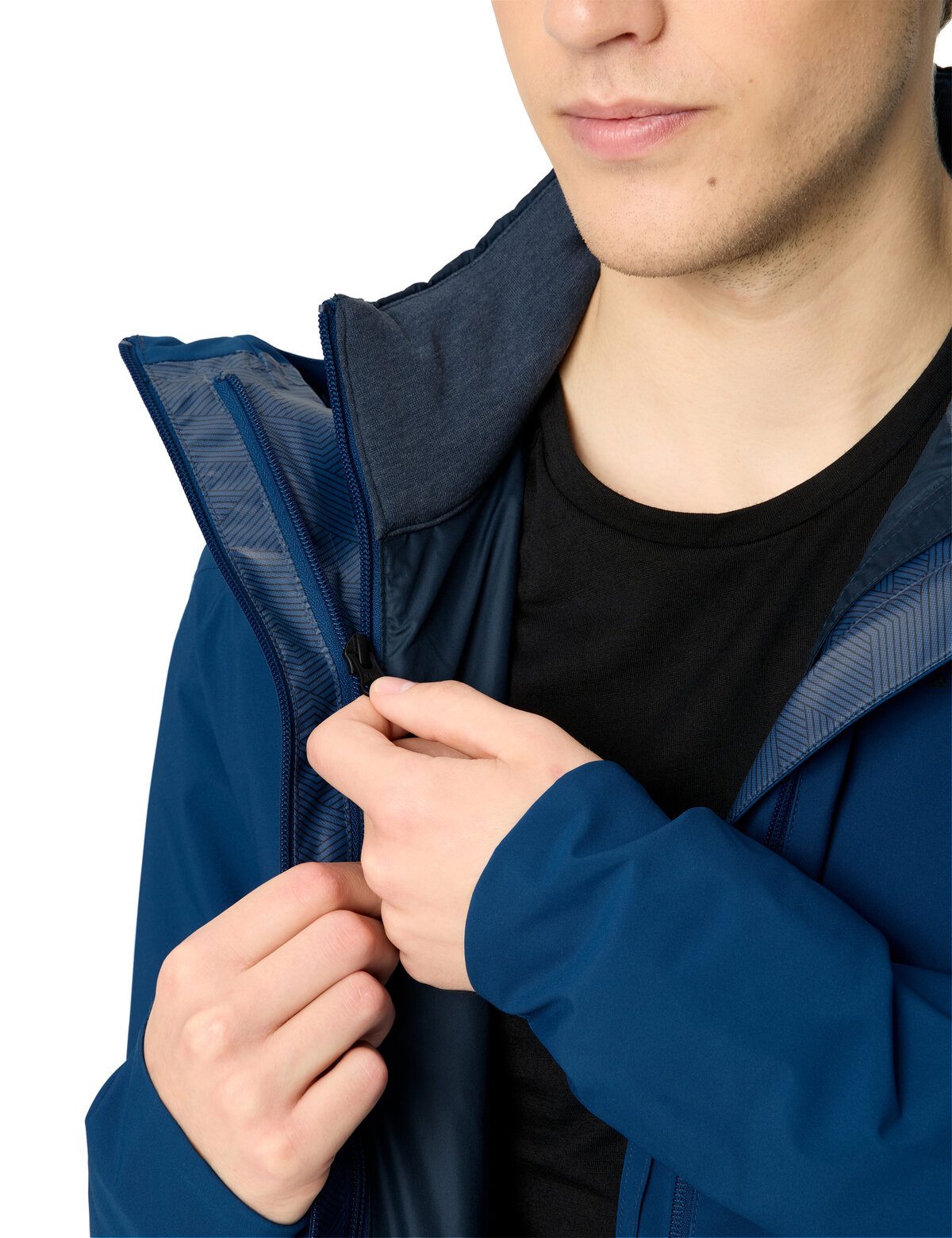 VAUDE 3-in-1-Funktionsjacke MEN'S YARAS 3IN1 JACKET II (2-St) für Radsport, mit PrimaLoft®-Isolierung, aus Lyocell-Fasern – Bild 4 von 5