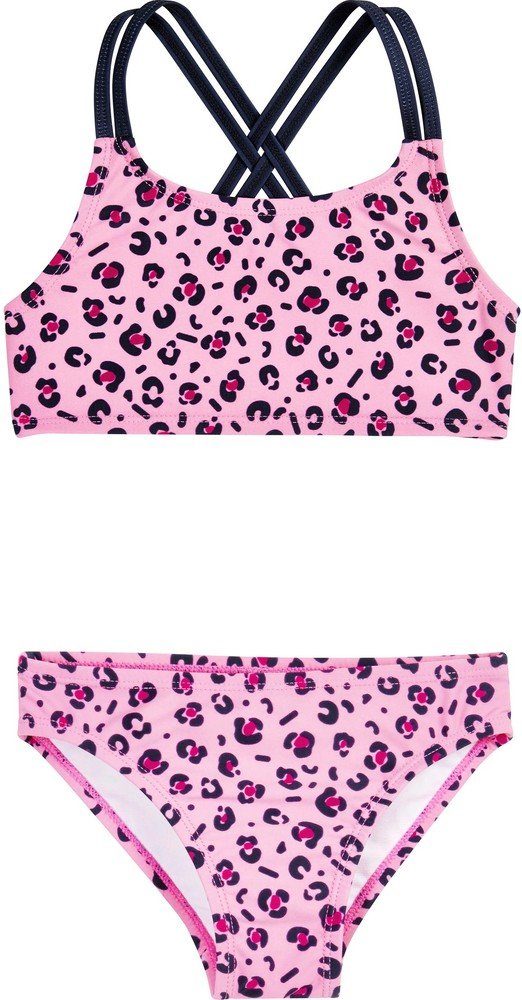 Playshoes Badeshorts UV-Schutz Bikini Leo-Print Pink