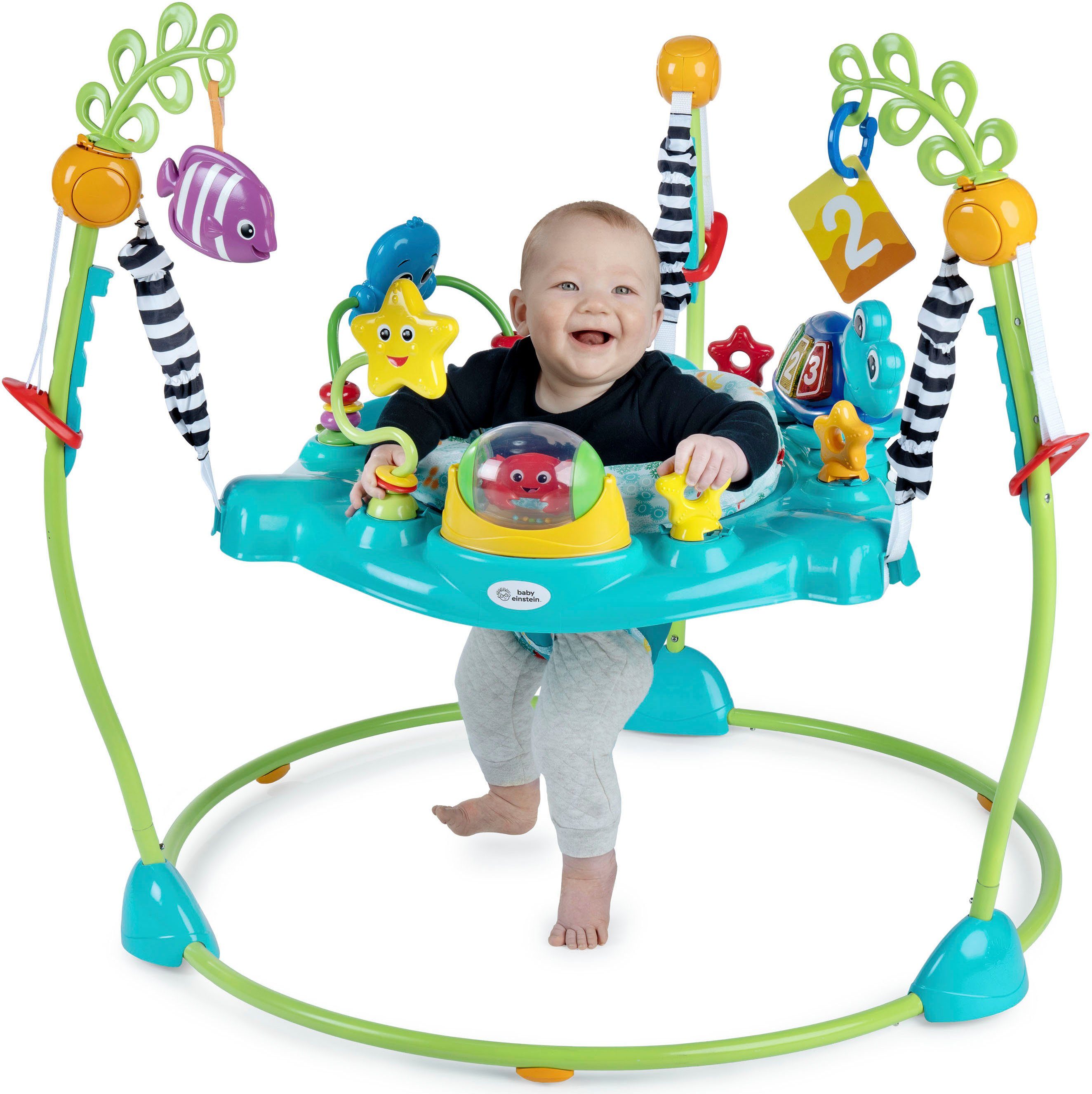 Baby Einstein Spielcenter Curiosity Cove, mit über 15 Melodien und Lichtern
