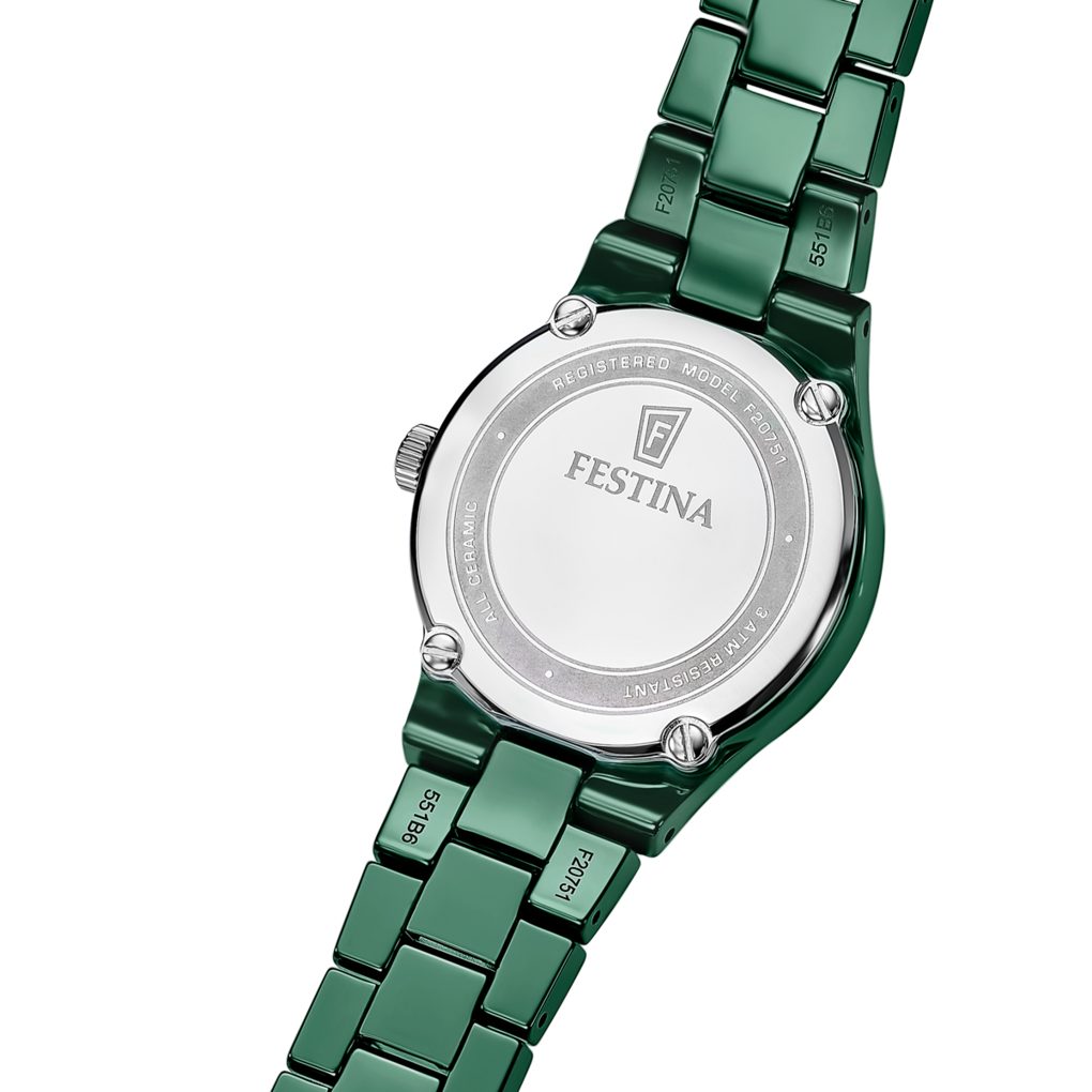 Festina Keramikuhr Ceramic F20751_6, Quarzuhr, Armbanduhr, Damenuhr, Keramik, analog