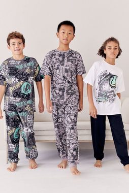 Next Pyjama 3er-Pack Kurzarm-Schlafanzüge mit langer Hose (6 tlg)