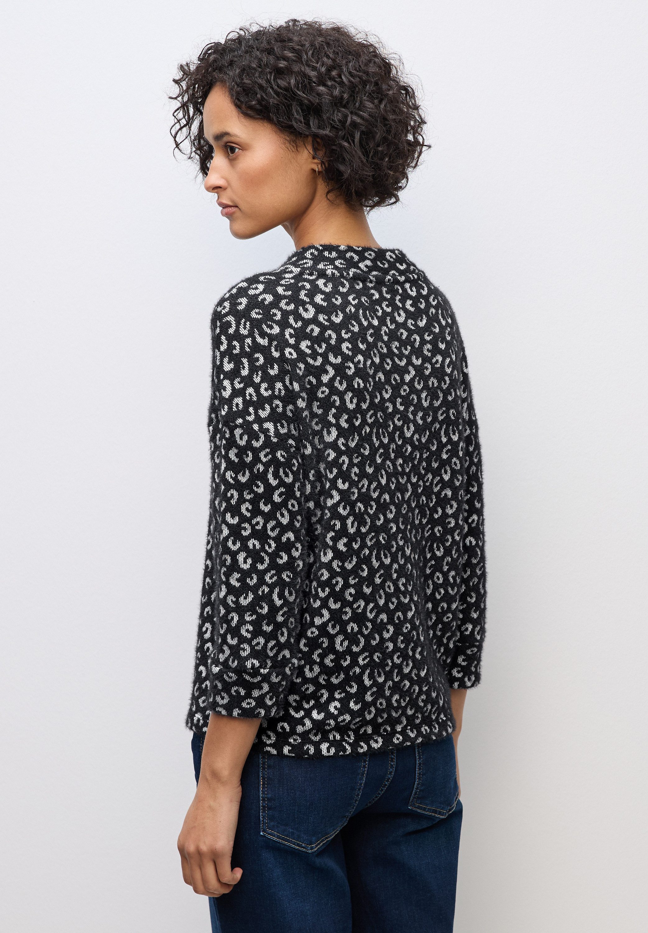 STREET ONE 3/4-Arm-Shirt mit 3/4 Ärmeln