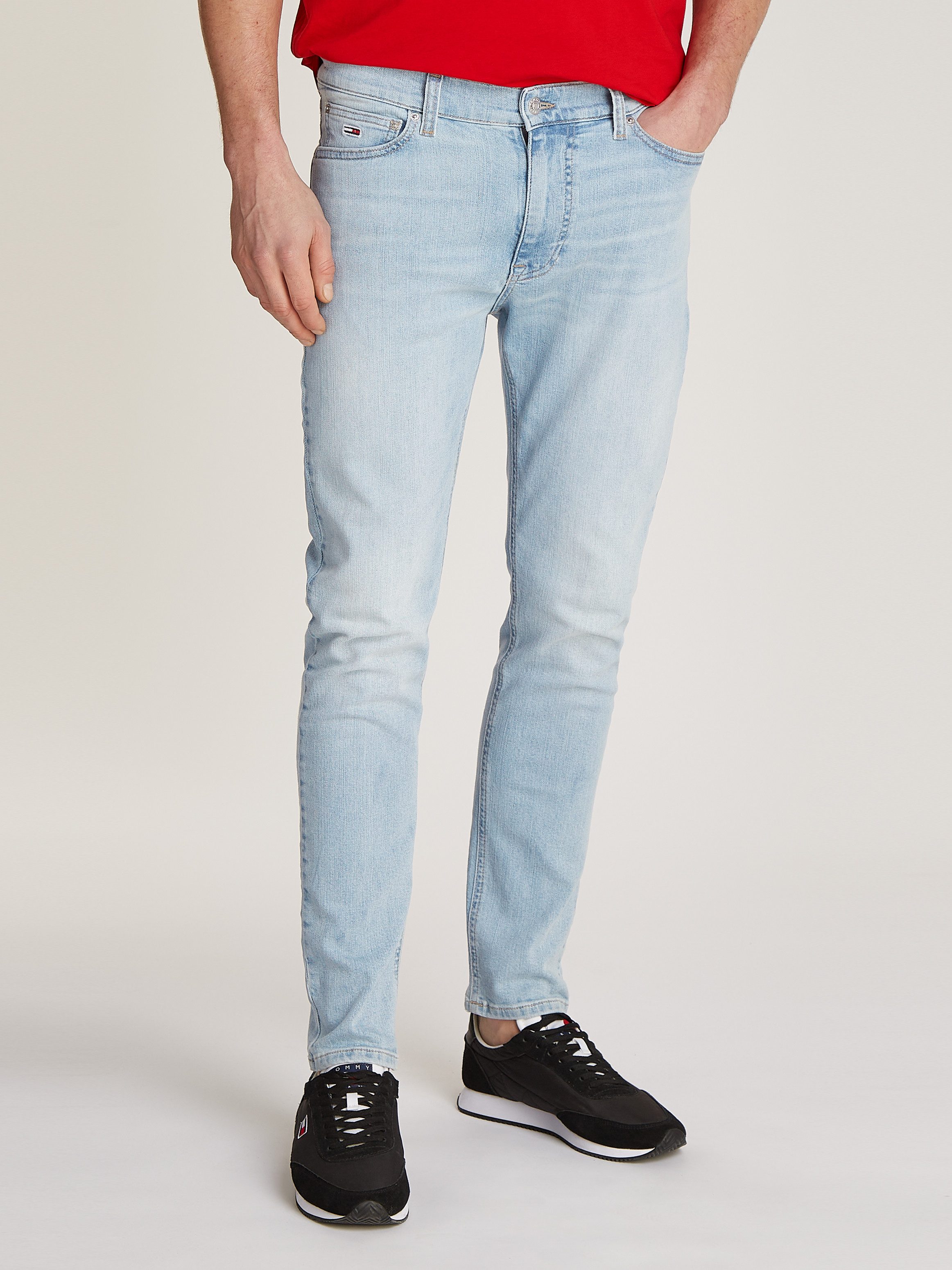 Tommy Jeans Skinny-fit-Jeans SIMON SKNY mit Logoprägung