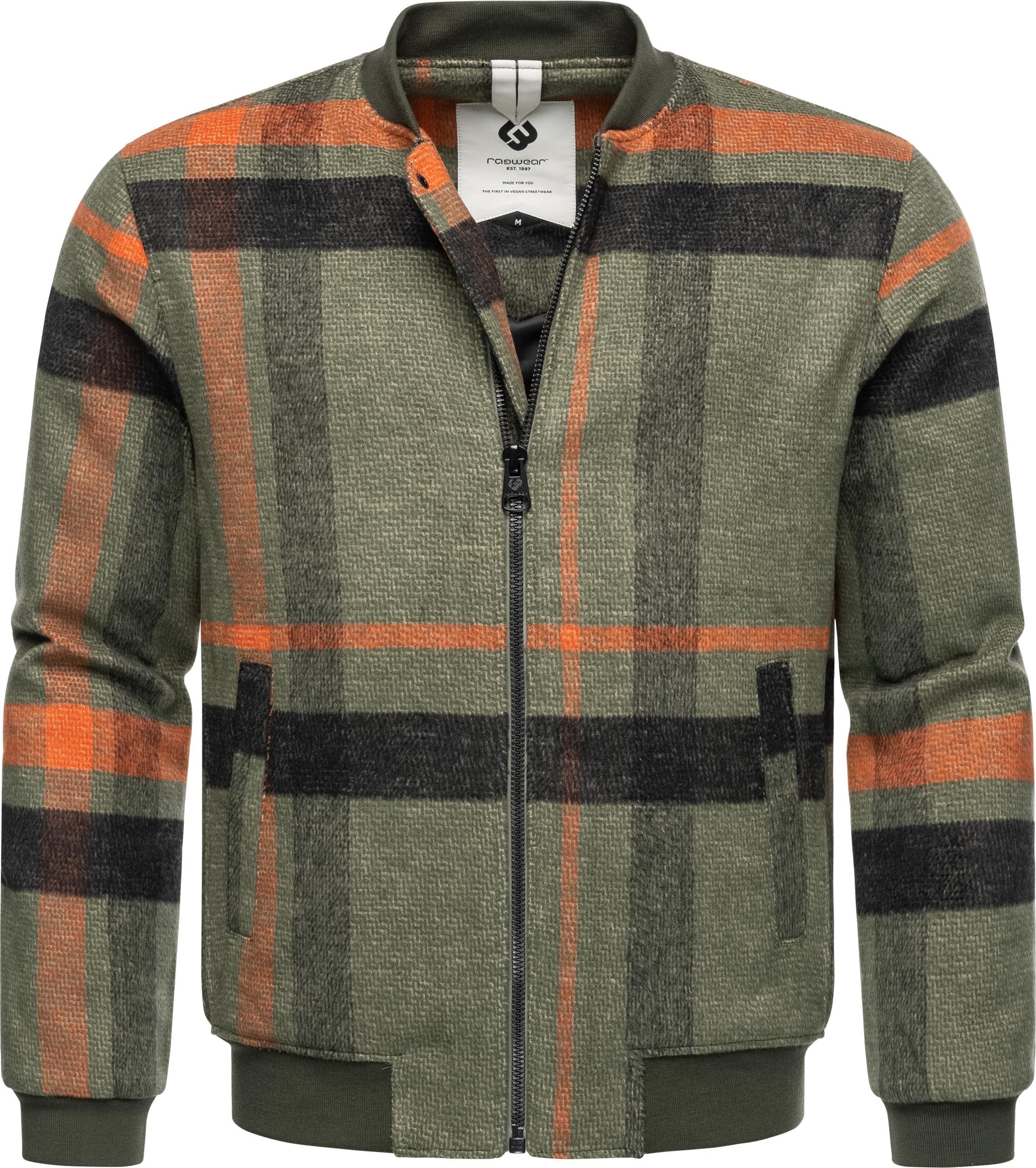Ragwear Outdoorjacke Merrbo Check Warme Herren günstig online kaufen