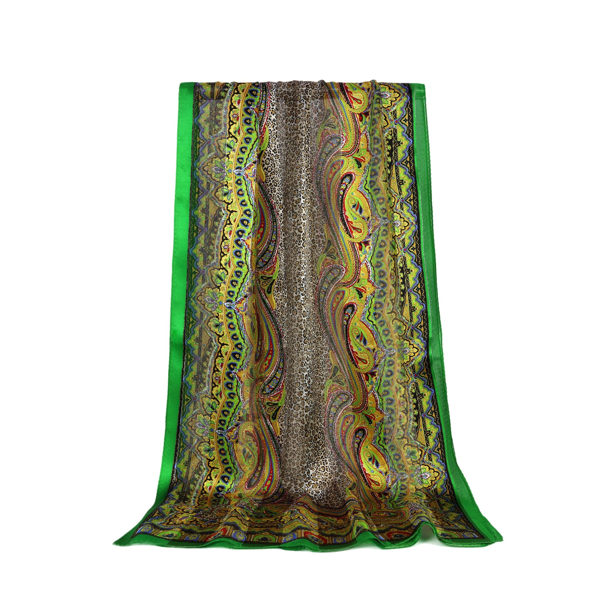 ZEBRO Modetuch Seiden Schal Erna