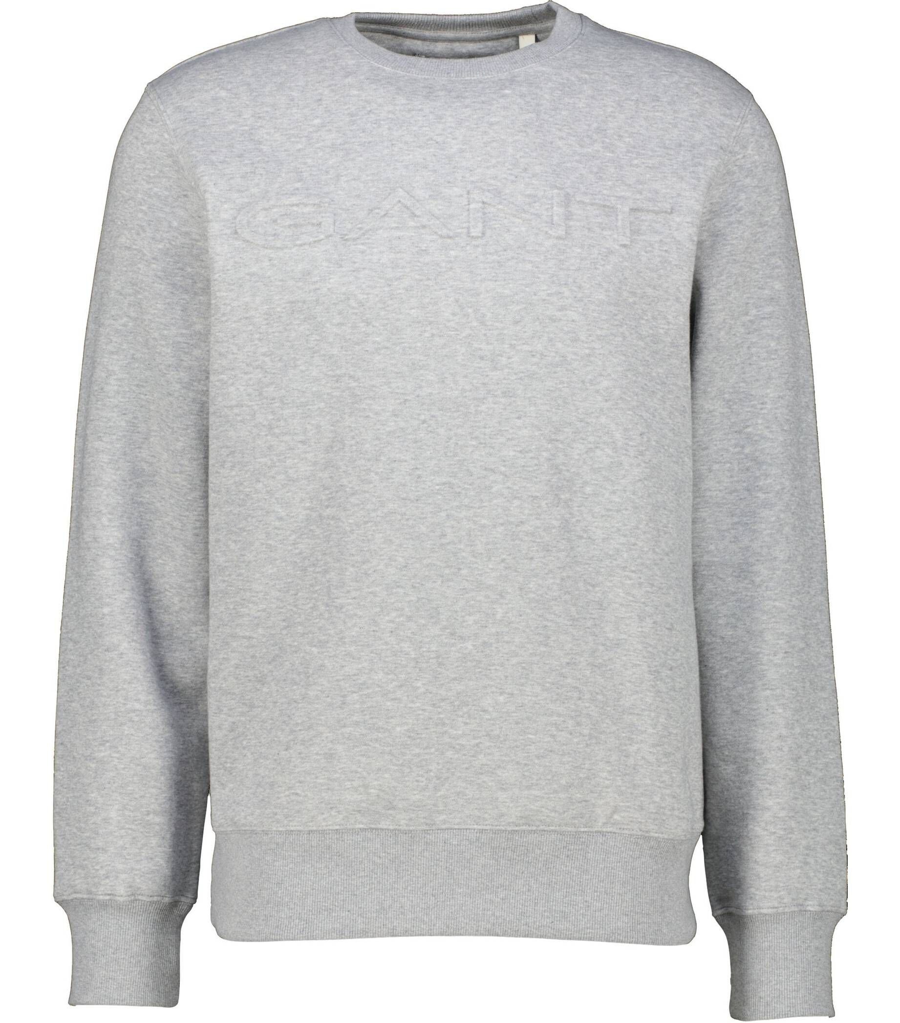 Sweatshirt (1-tlg) grau Sweatshirt Herren (13) Gant