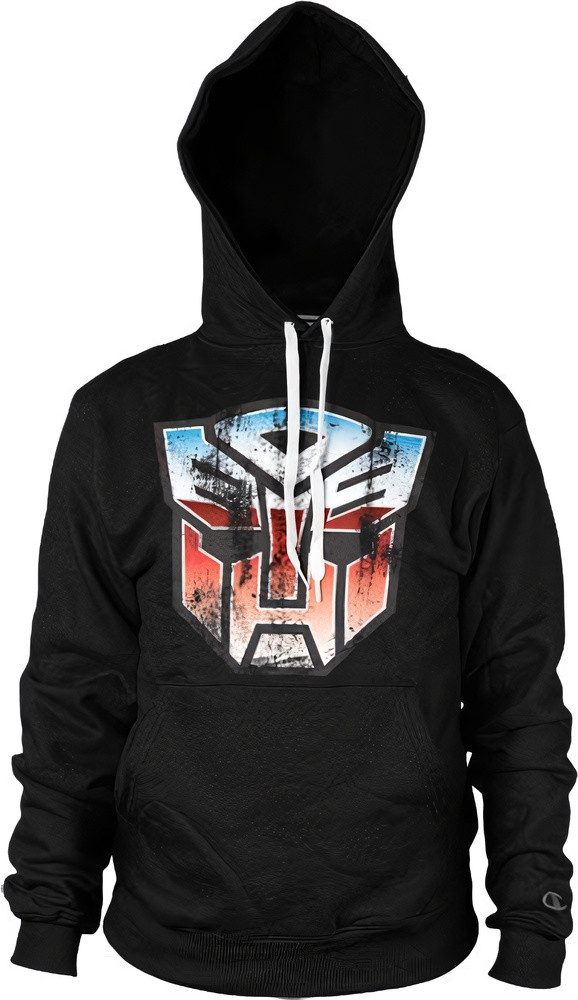 Transformers Hoodie Distressed Autobot Shield Hoodie