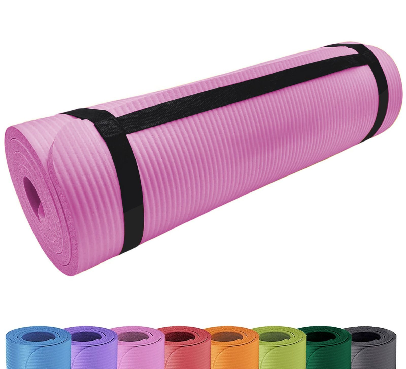 Yogamatte PROMIC Pilates Yogamatte Fitnessmatte Aerobicmatte Gymnastikmatte