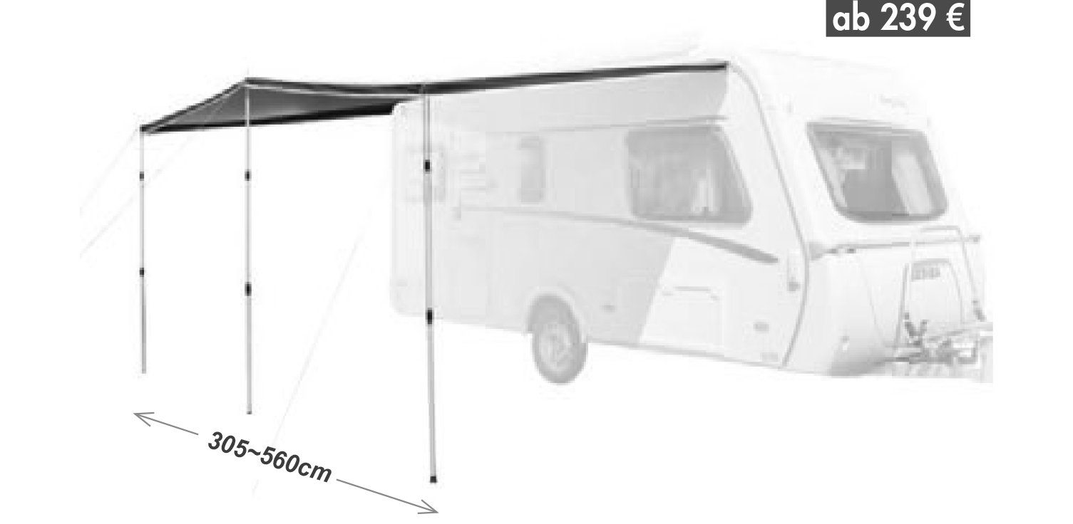 Westfield Schutzdach Westfield Canopy Shady Pro 530 cm