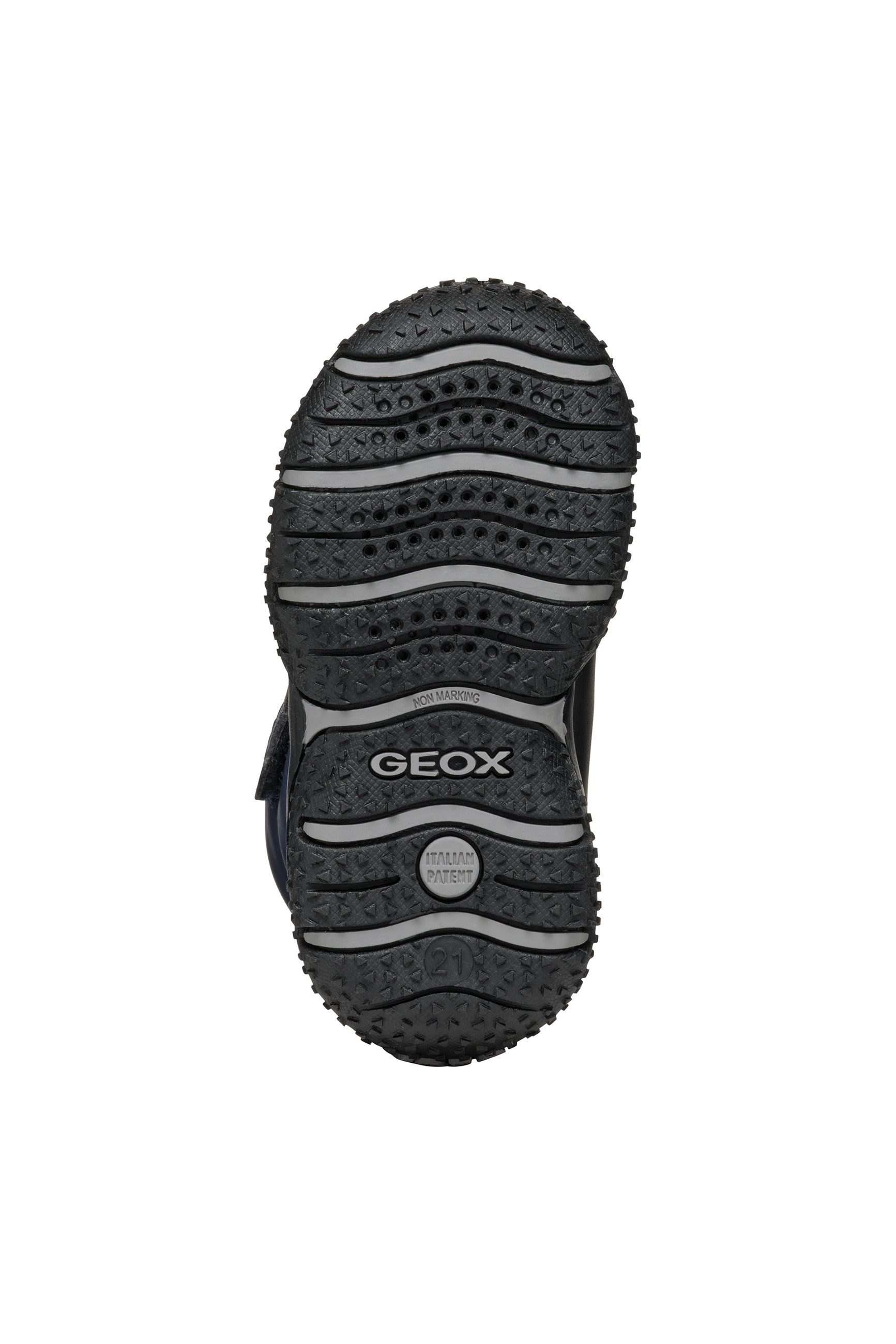 Geox B BALTIC BOY B ABX Winterboots Klettstiefel, Snowboots mit Warmfutter, Größenschablone zum Download