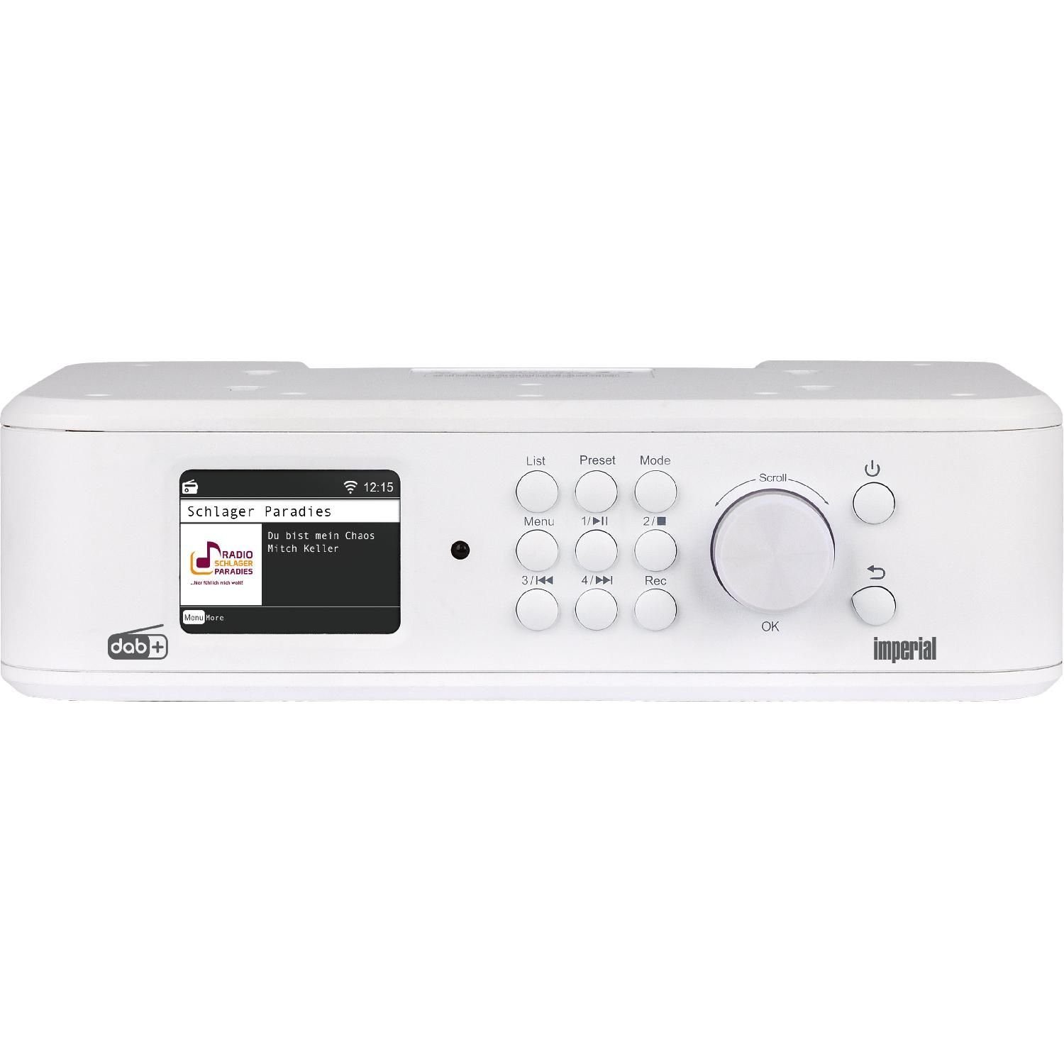 IMPERIAL by TELESTAR DABMAN i460 DAB+/UKW und Internetradio Bluetooth  Küchenradio Digitalradio (DAB) (DAB+/UKW und Internetradio, 10 W, EWF  Notfallwarnsystem & Journaline Radiotext via DAB)