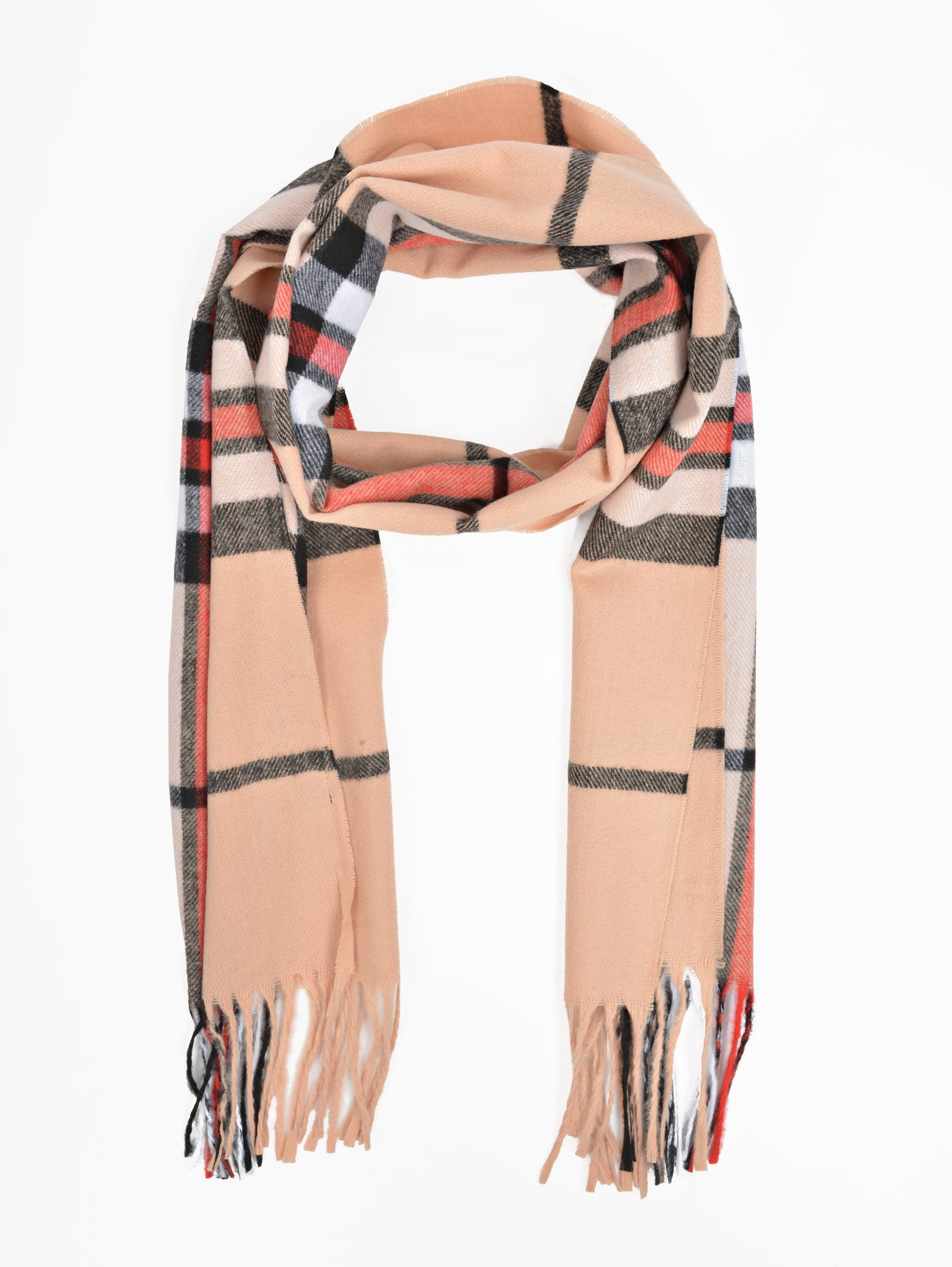 Modescout Stadler Modeschal Hochwertiger Herren-Schal im klassischen Karodesign, Weich auf der Haut, kein Kratzen