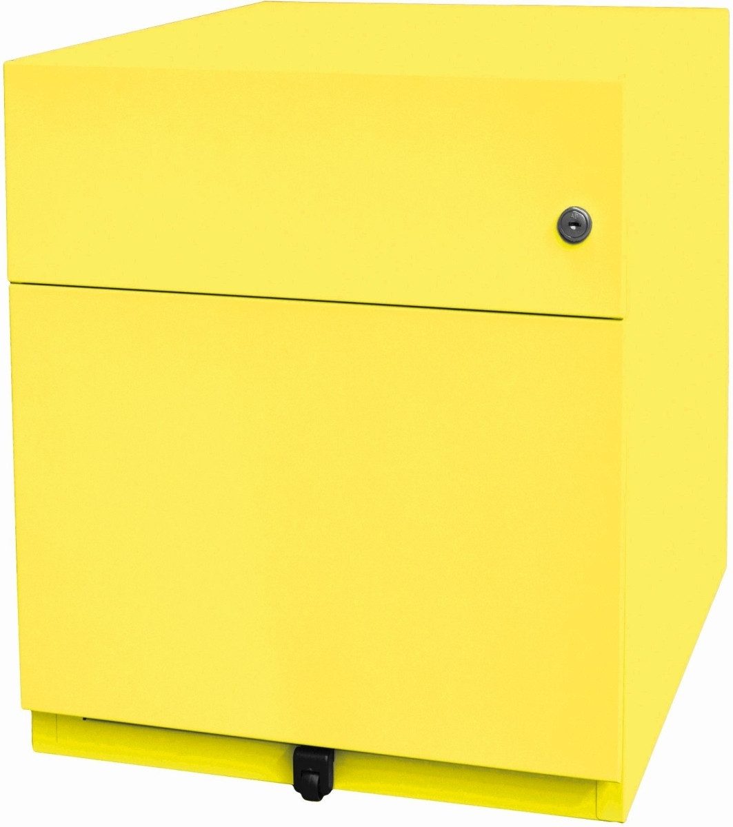 Bisley Container Rollcontainer Note NWA 1x Auszug + 1x HR-Schub HxBxT 495x420x565mm zin