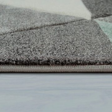 Teppich Lara 276, Paco Home, rechteckig, Höhe: 16 mm, Kurzflor, modernes geometrisches Design, Pastell-Farben
