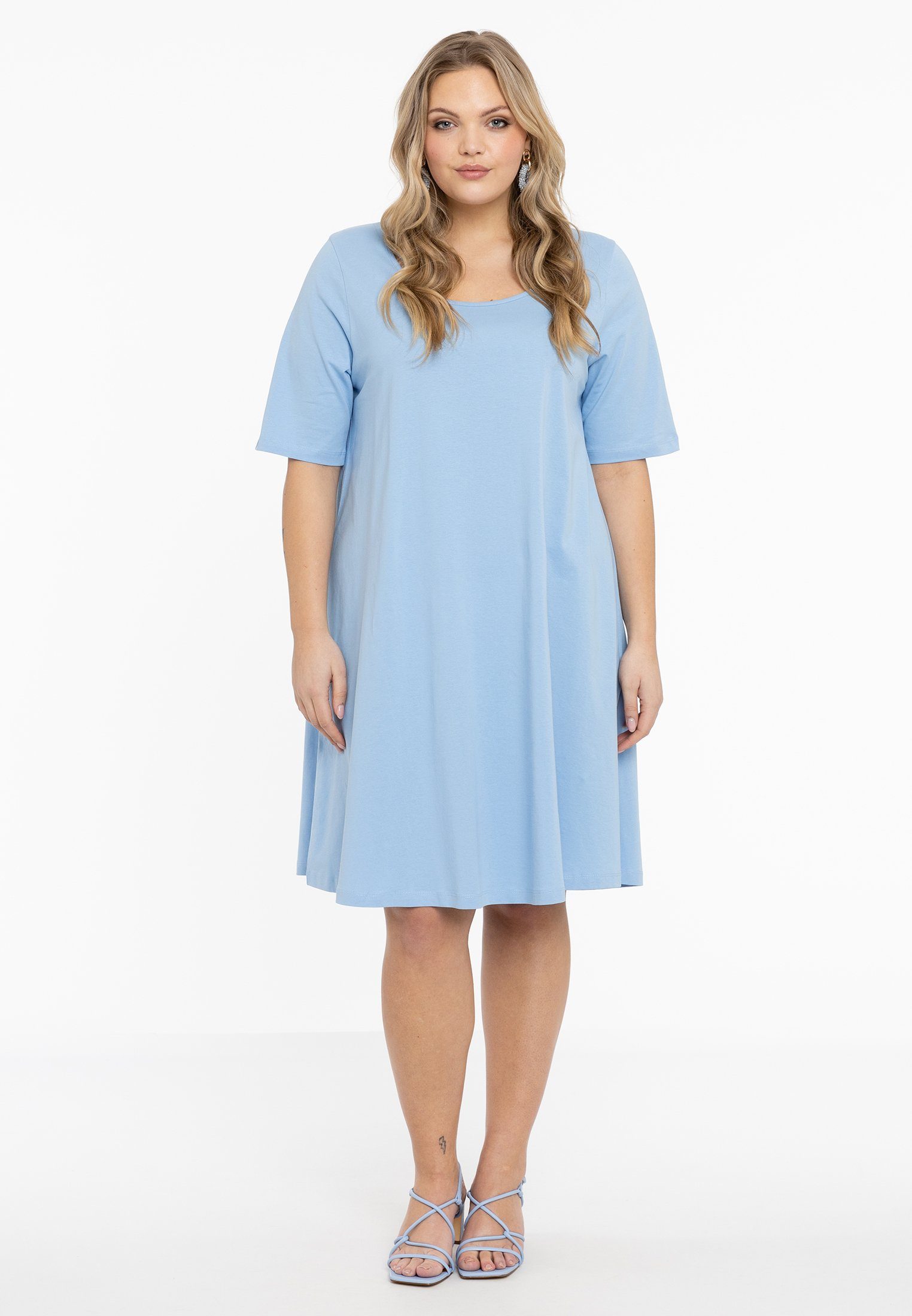 YOEK A-Linien-Kleid Damen Kleid Große Größen günstig online kaufen